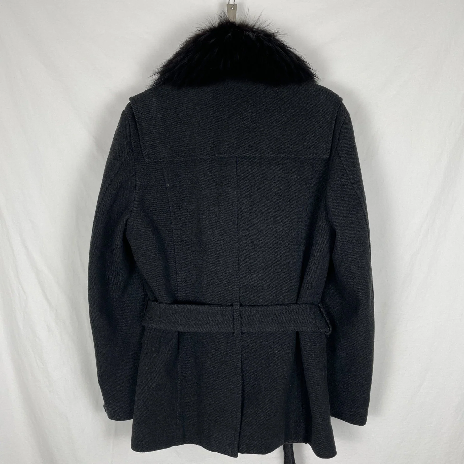 5351 Pour Les Hommes Fur Collar Coat - Image 2