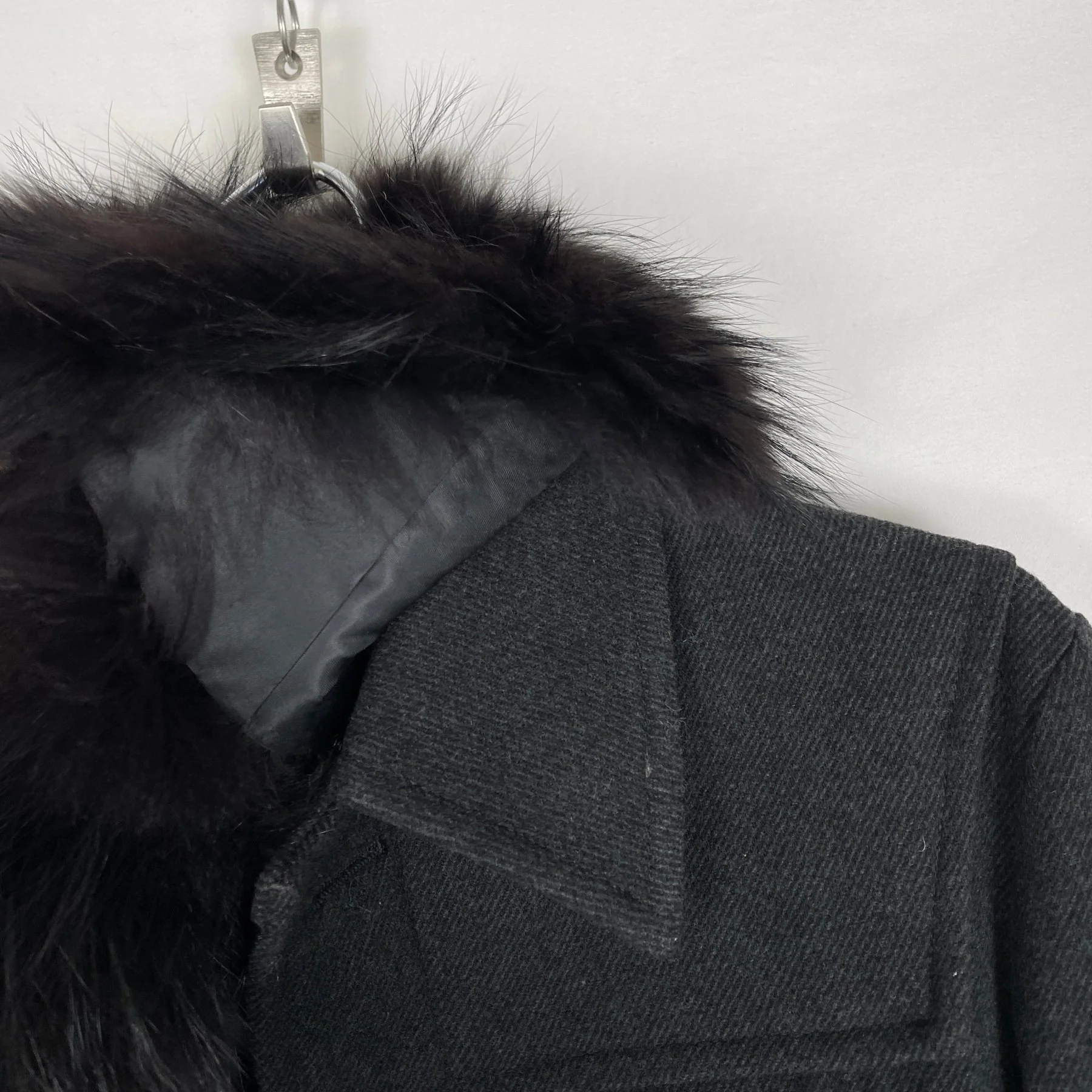 5351 Pour Les Hommes Fur Collar Coat - Image 6