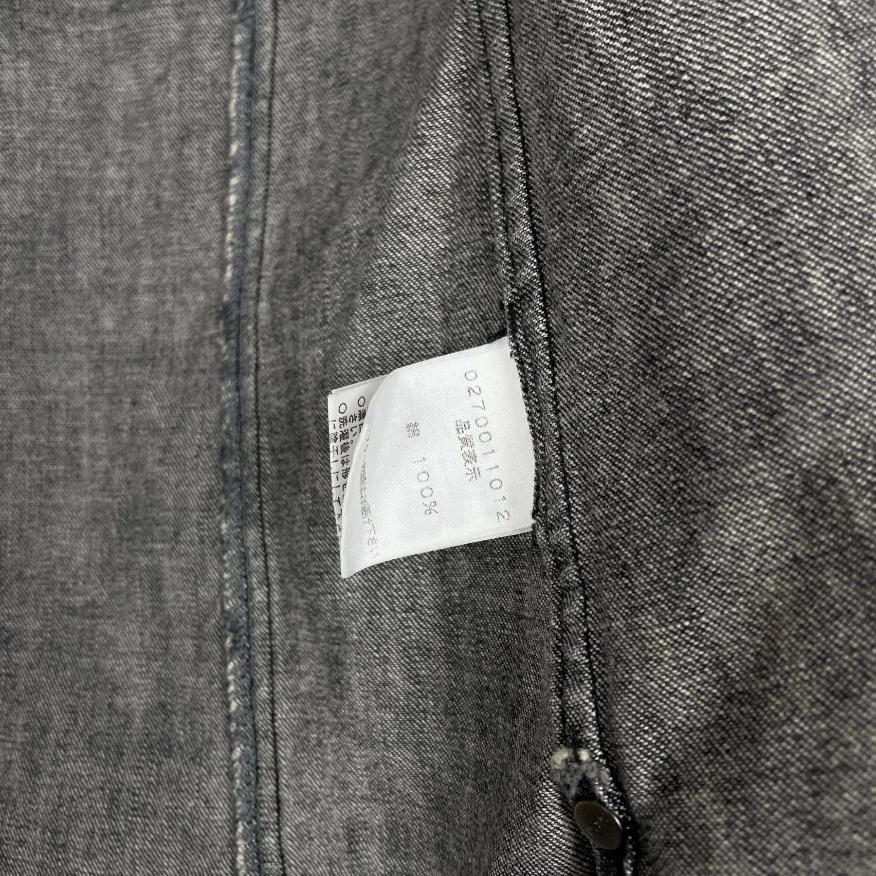 5351 Pour Les Hommes Denim Shirt With Studs - Image 9