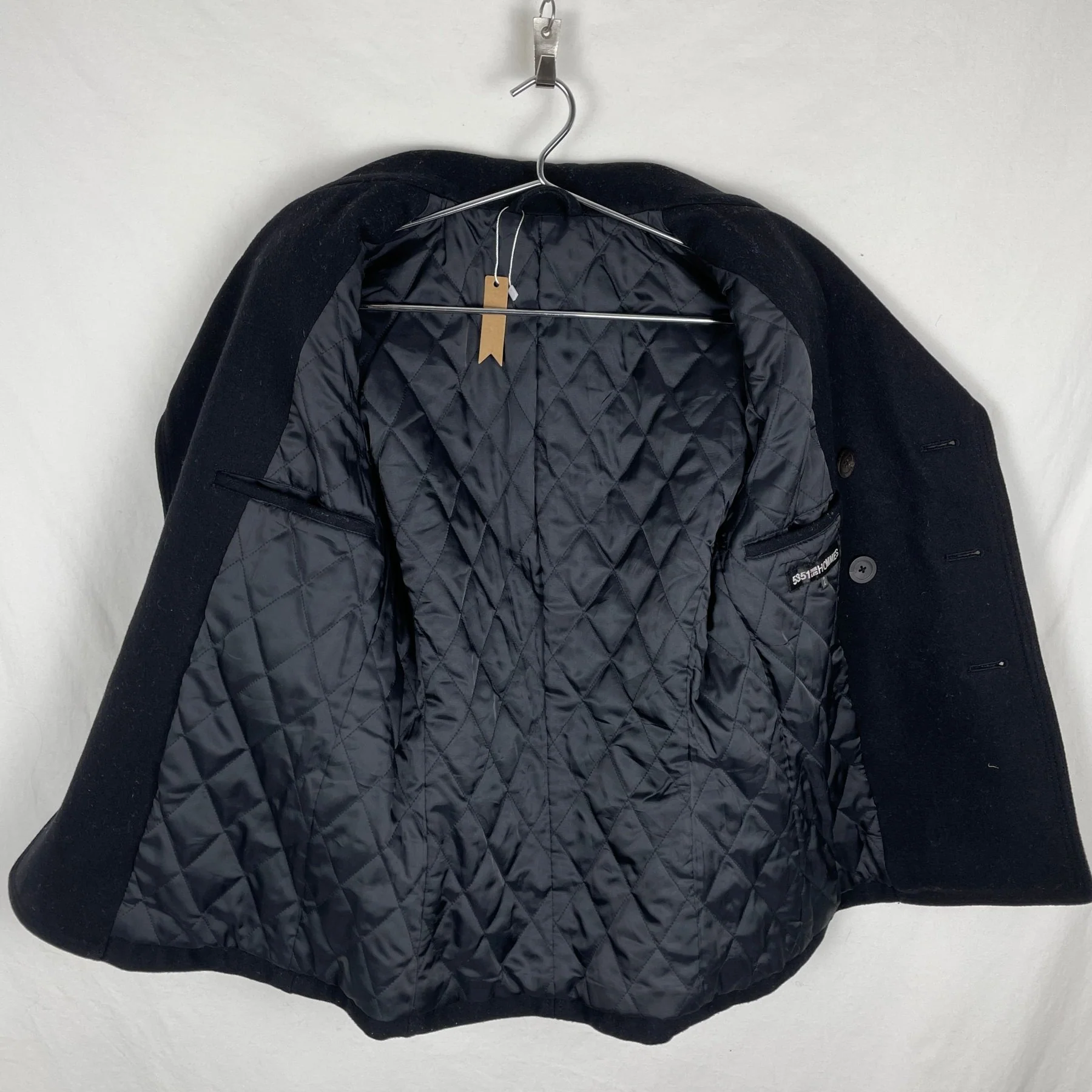 5351 Pour Les Hommes Double Breasted Coat - Image 7