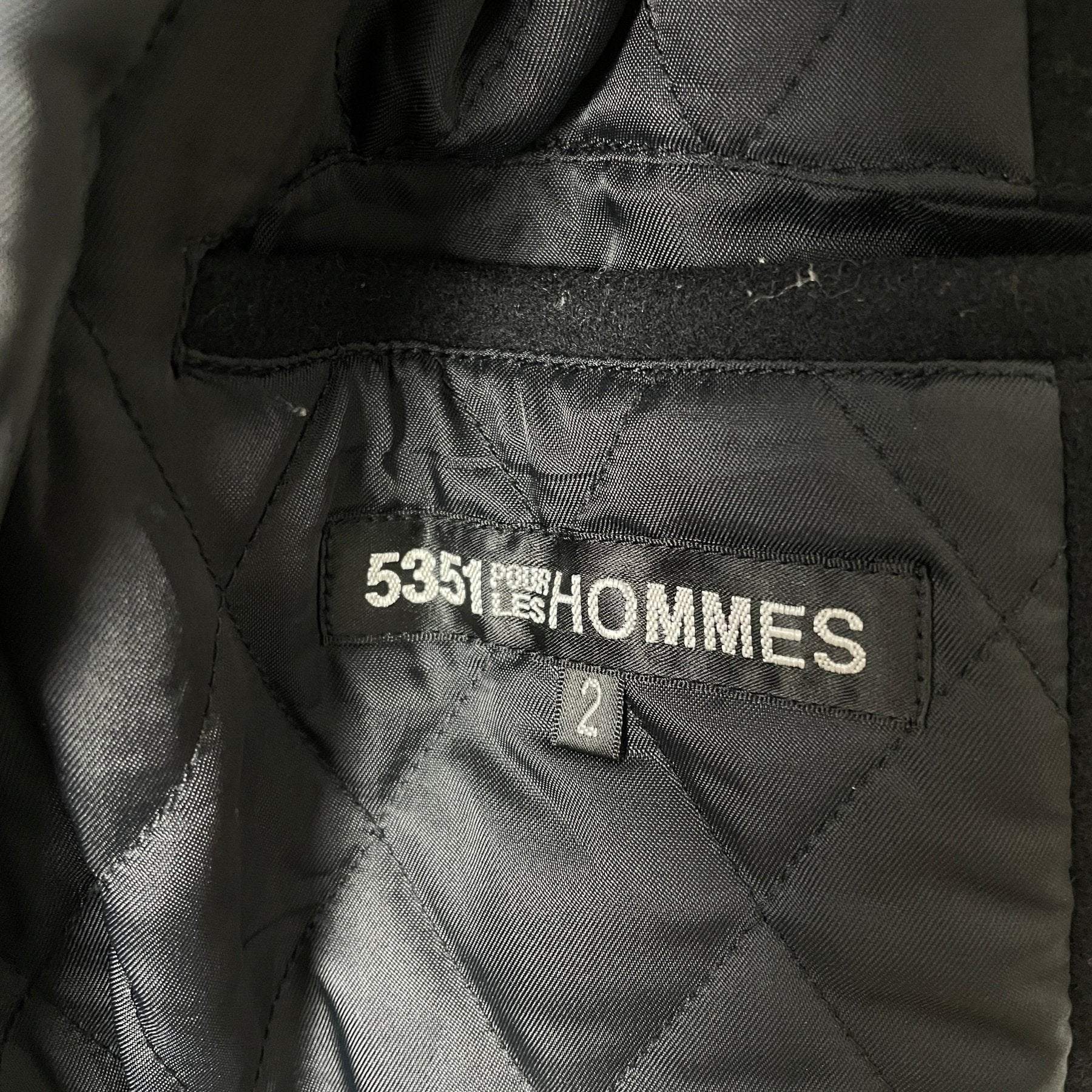 5351 Pour Les Hommes Double Breasted Coat - Image 8
