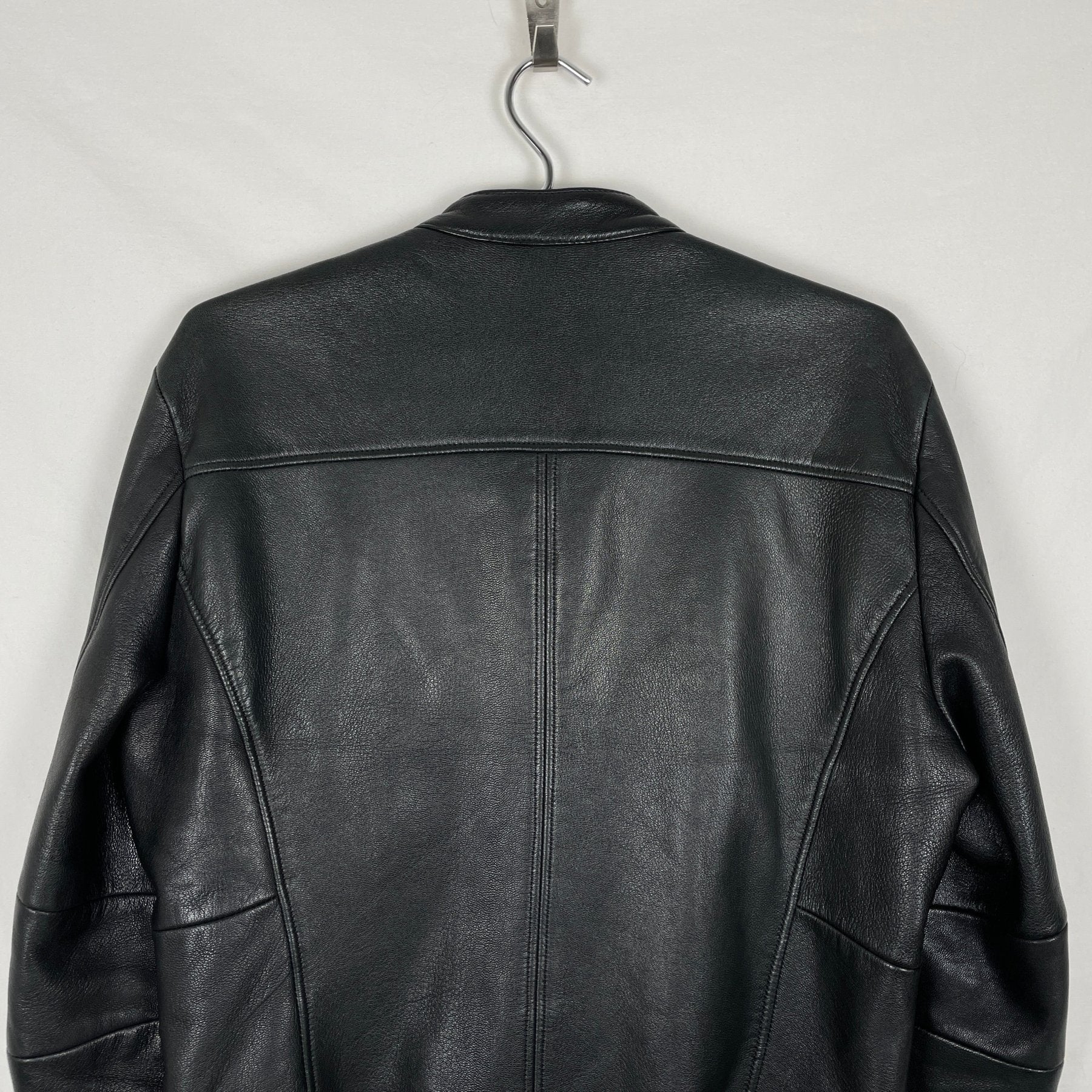 5351 Pour Les Hommes Biker Leather Jacket - Image 5