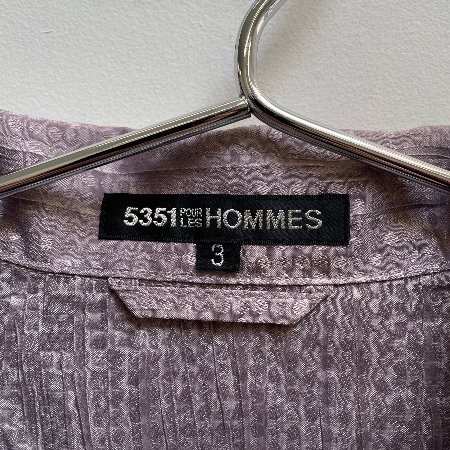 5351 Pour Les Hommes Patterned Wrinkle Button Up Blouse - Image 11