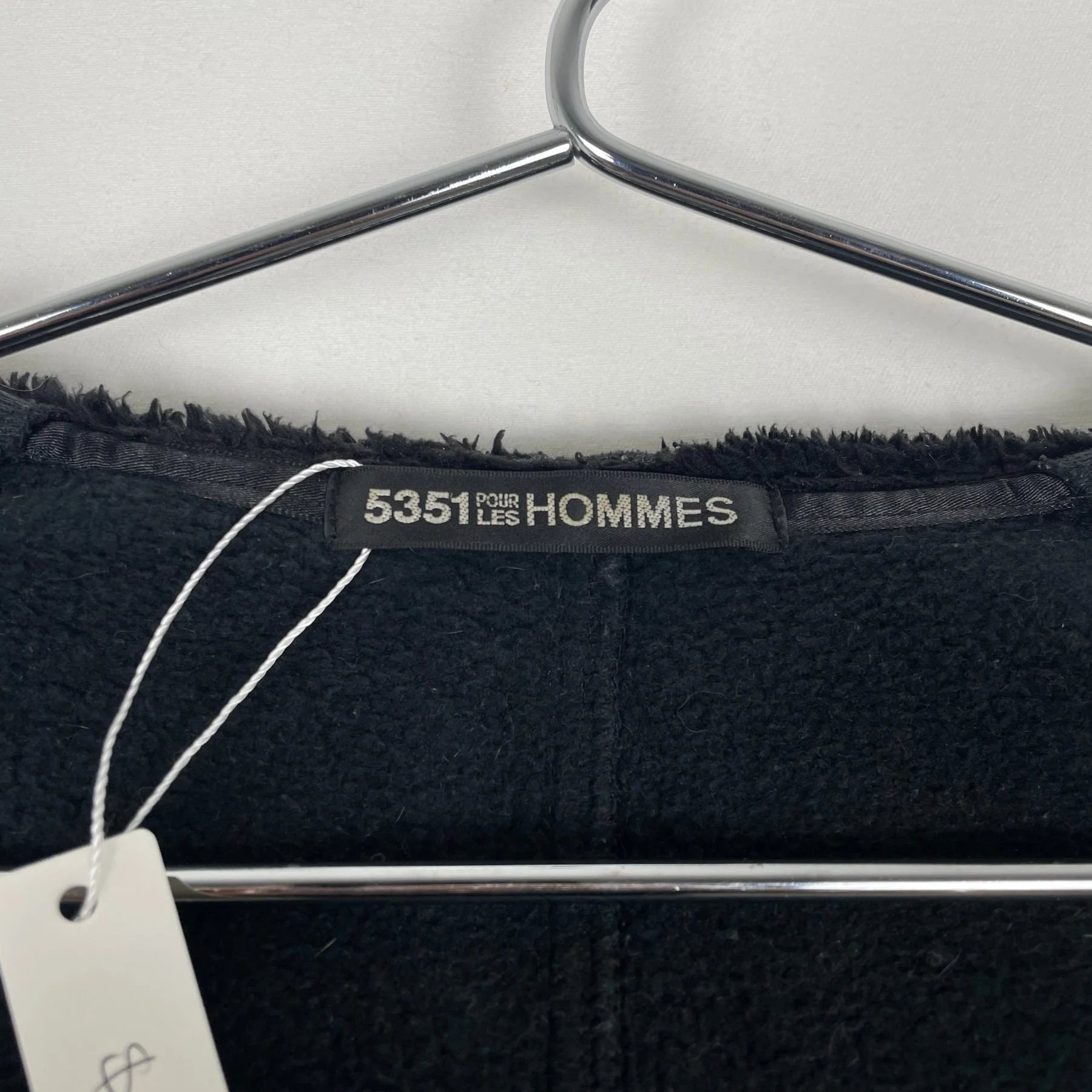 5351 Pour Les Hommes Shearling Hoodie - Image 7