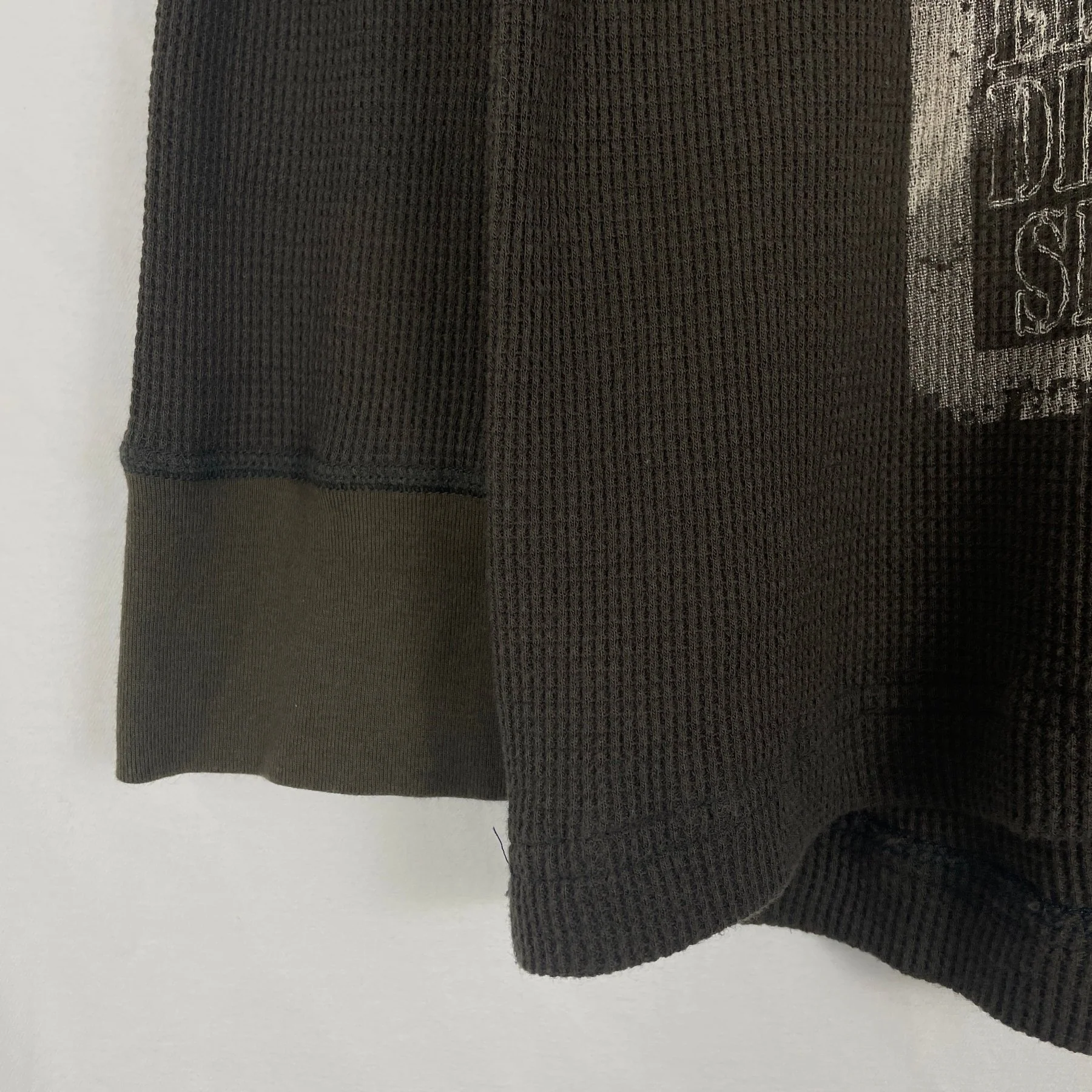 5351 Pour Les Hommes Waffle Knit Long Sleeve - Image 3