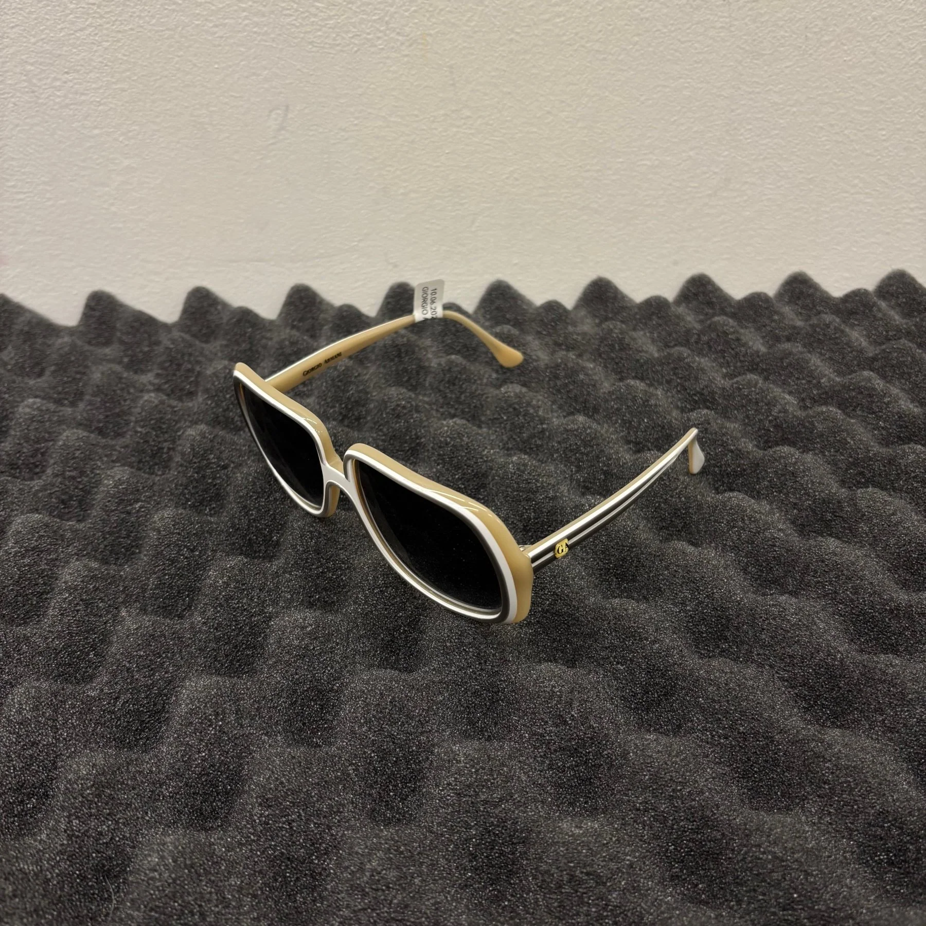 80s Giorgio Armani Tinted Sunglasses - Image 3