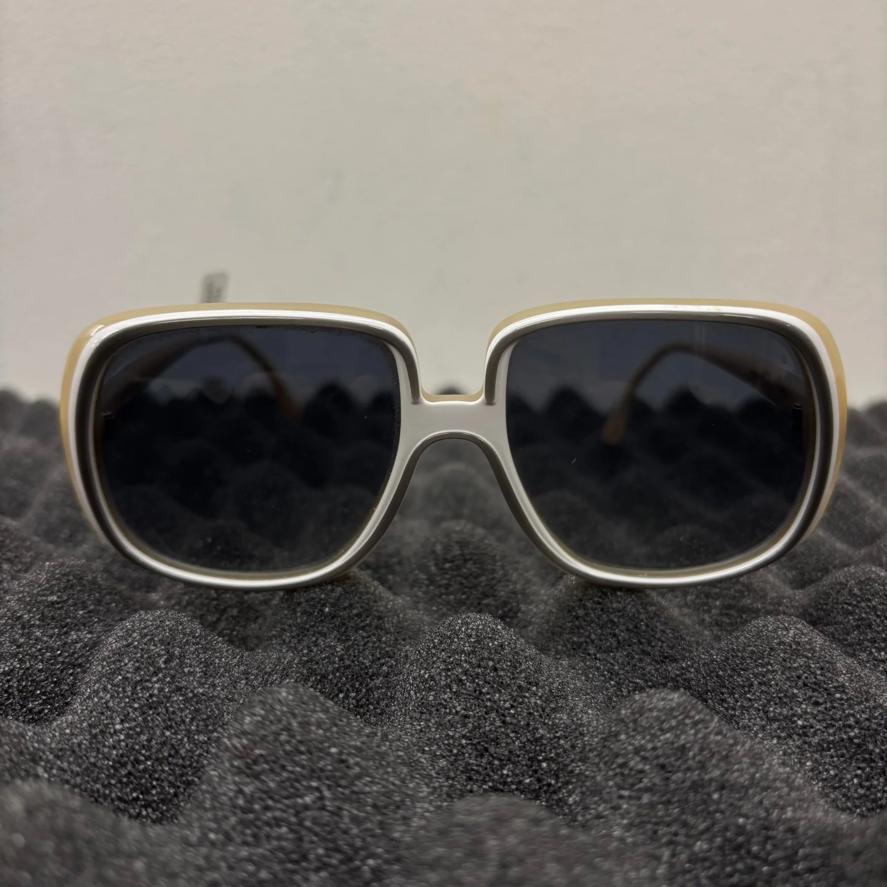 80s Giorgio Armani Tinted Sunglasses - Image 4