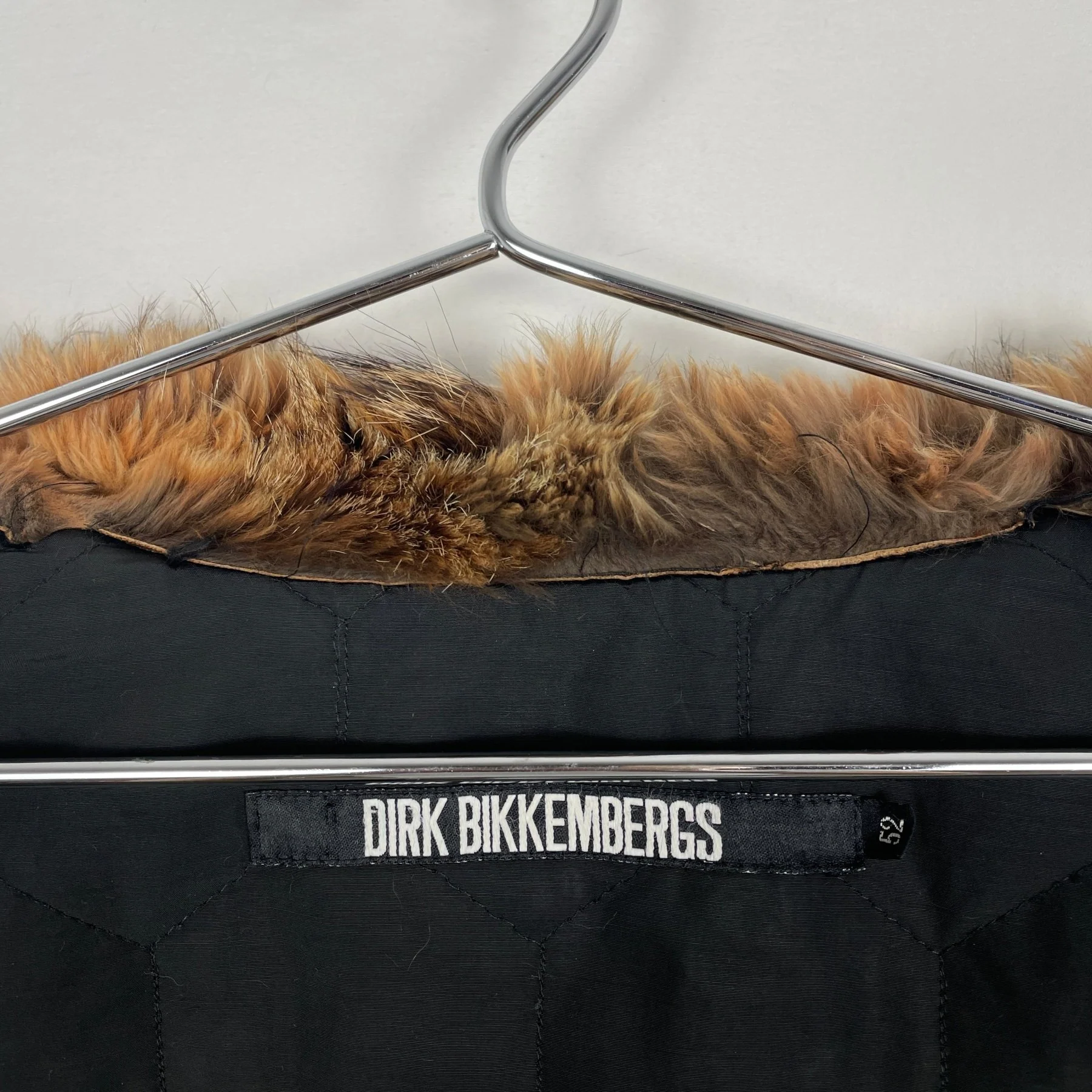 90s Dirk Bikkembergs Faux Fur Blouson Jacket - Image 7