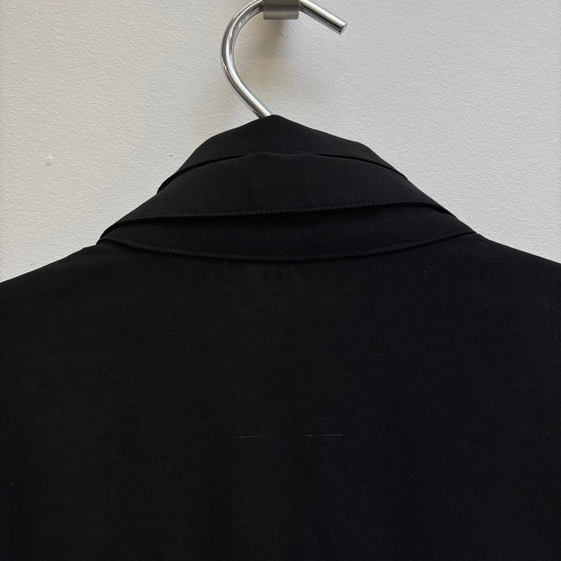 90s Hussein Chalayan Deconstructed Mesh Blouse - Image 7