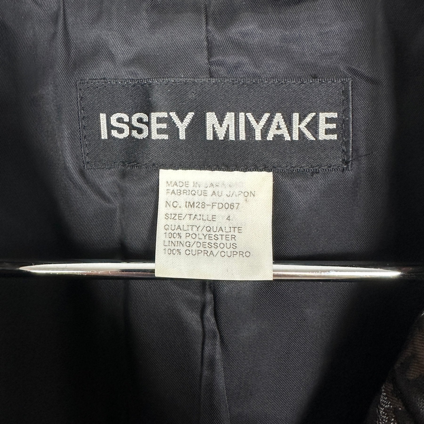 90s Issey Miyake Jacquard Patchwork Blazer - Image 6