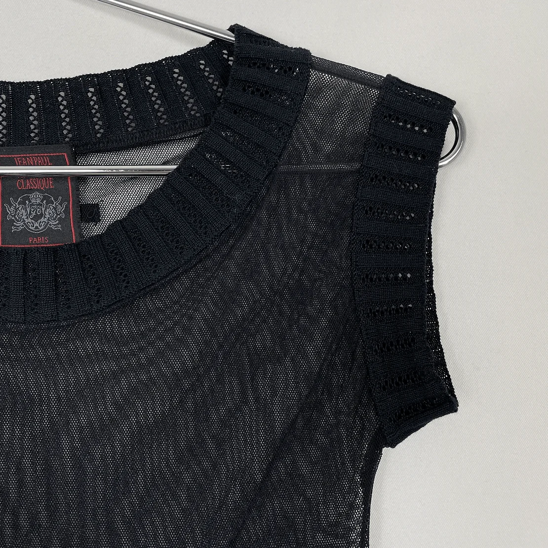 90s Jean Paul Gaultier Classique Sheer Top - Image 6
