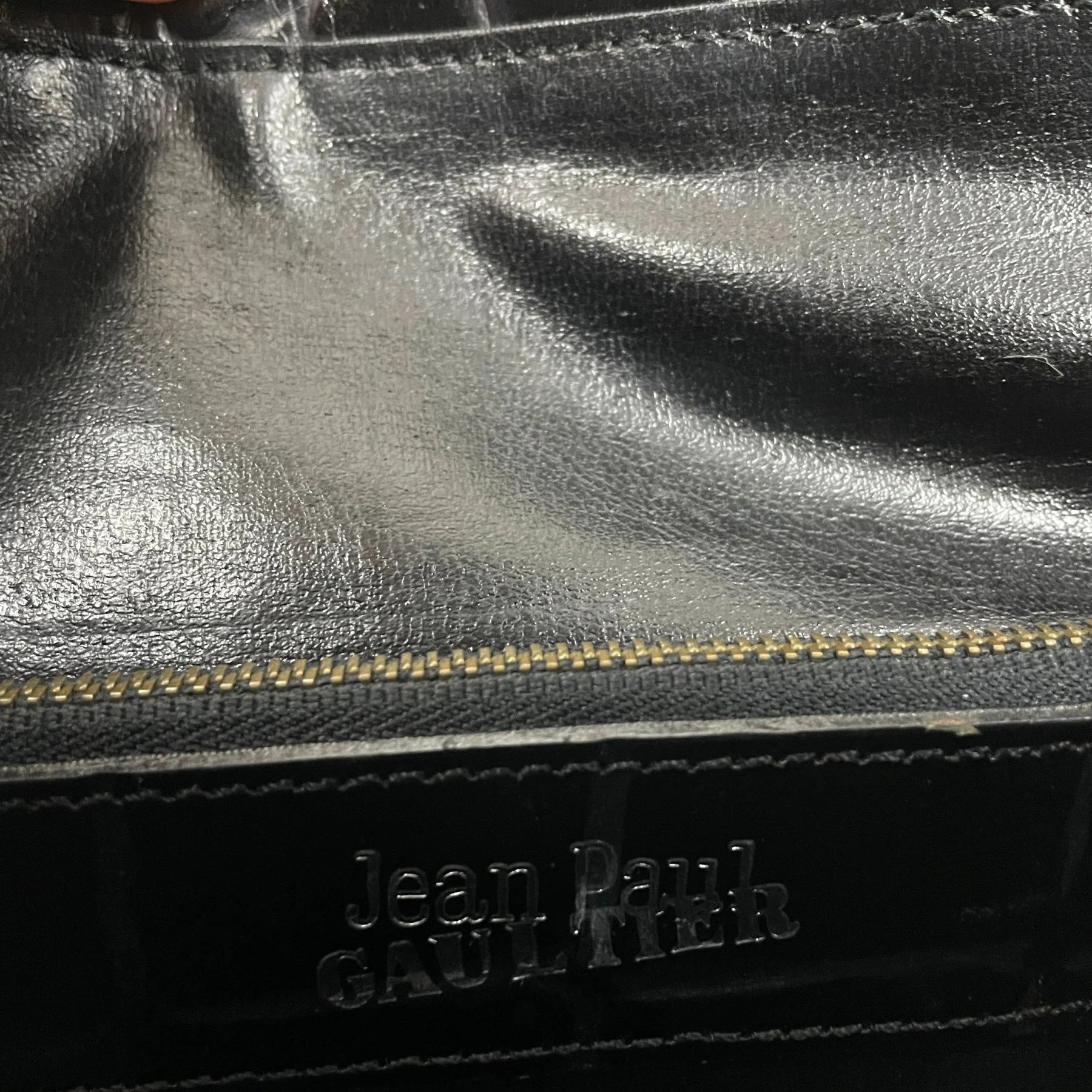90s Jean Paul Gaultier Crocodile Document Bag - Image 10