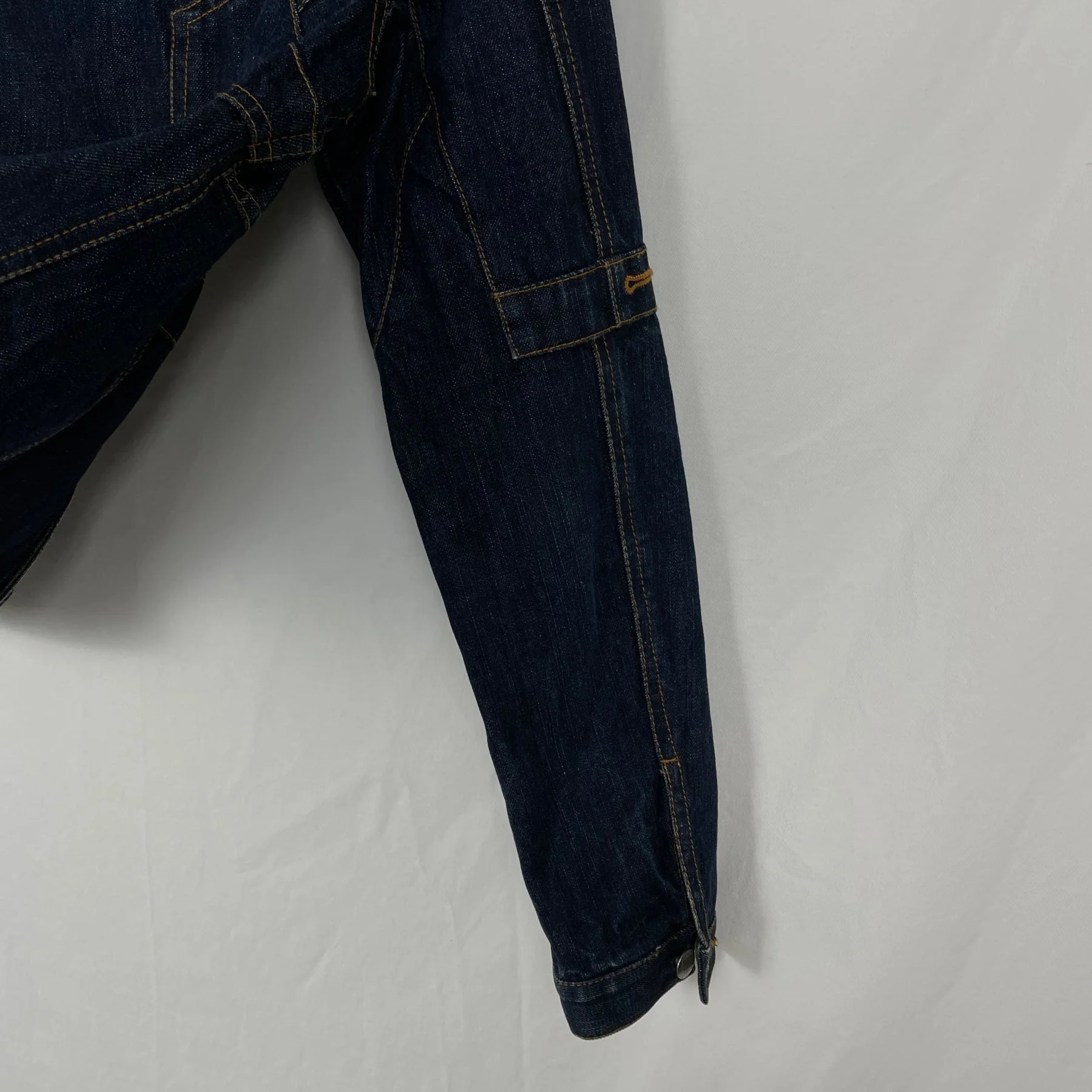 90s Jean Paul Gaultier Mirrored Denim Jacket - Image 13