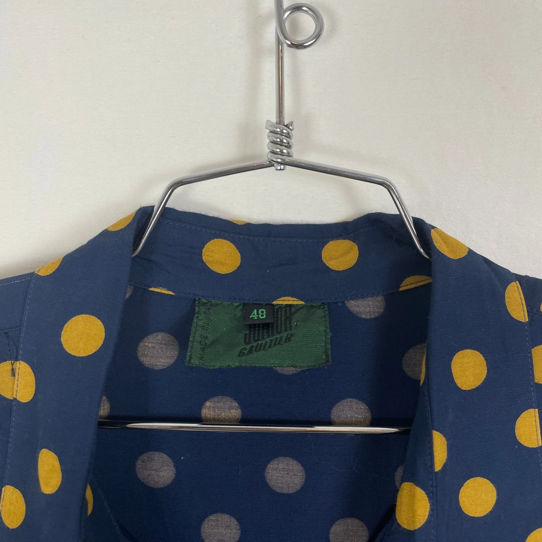 90s Jean Paul Gaultier Polkadot Button Up - Image 4