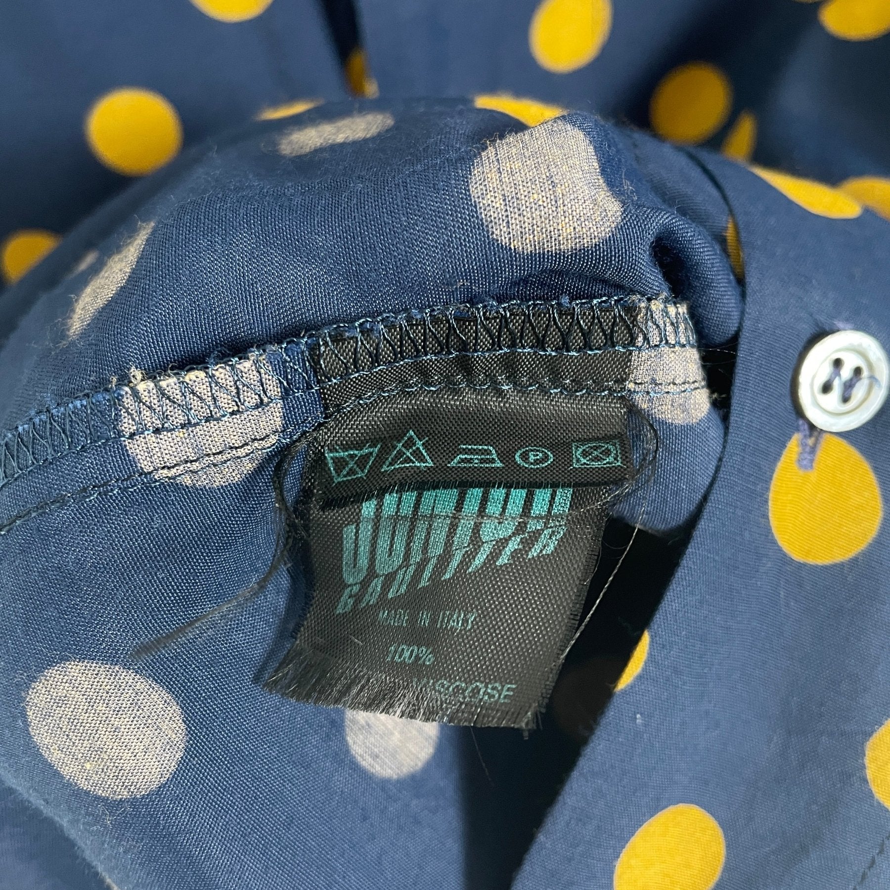 90s Jean Paul Gaultier Polkadot Button Up - Image 6