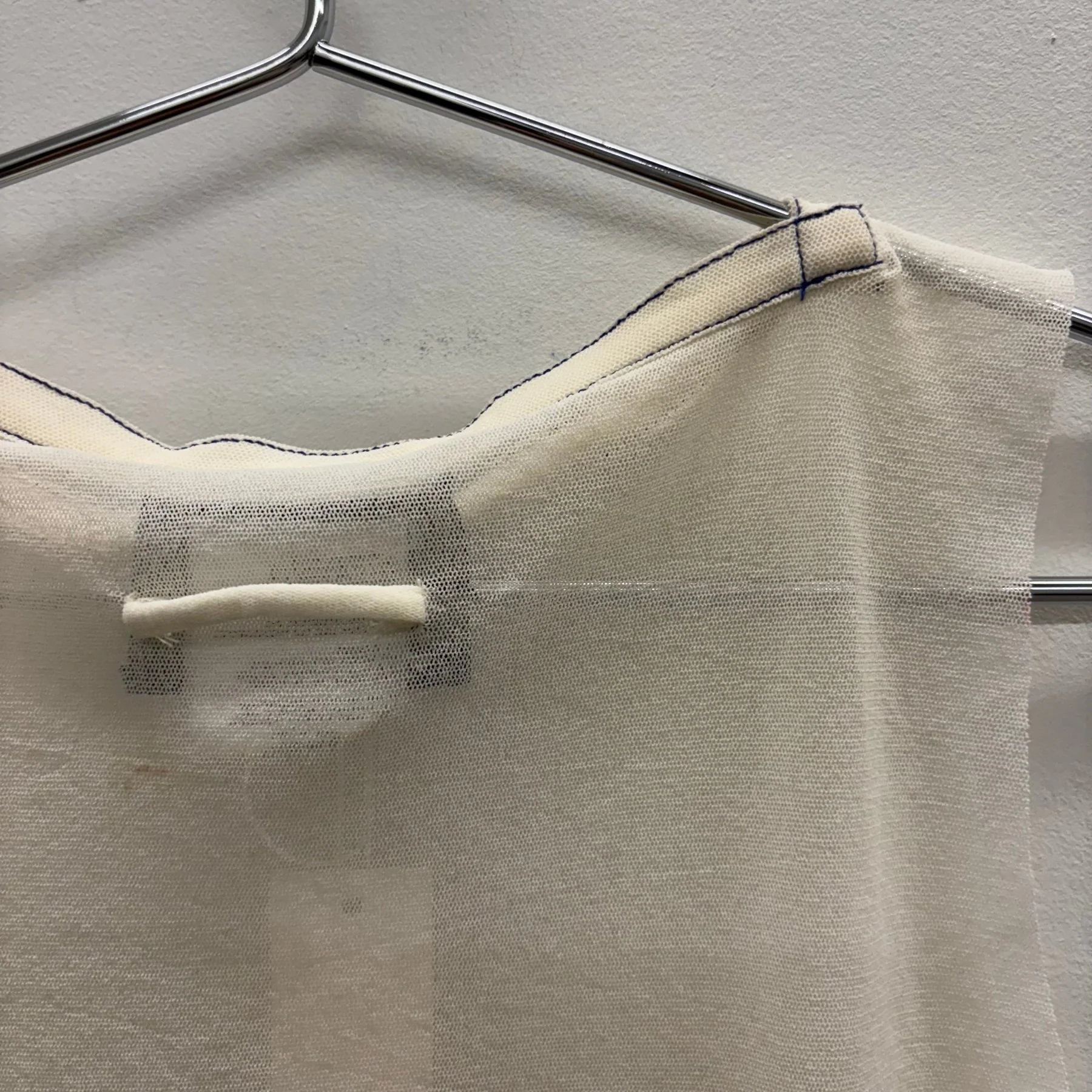 90s Jean Paul Gaultier Sleeveless Mesh Top - Image 7