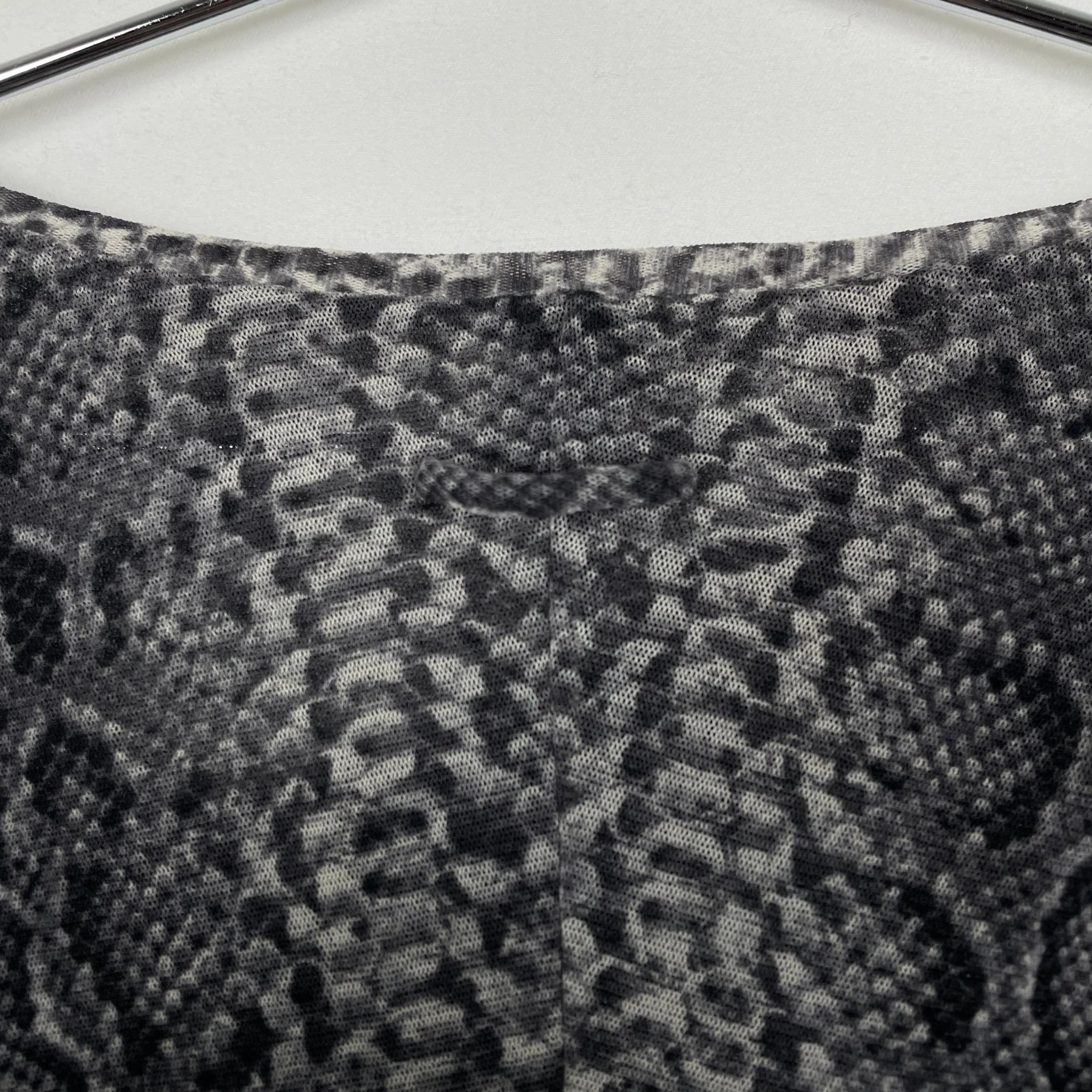 90s Jean Paul Gaultier Snakeskin Mesh Top - Image 6