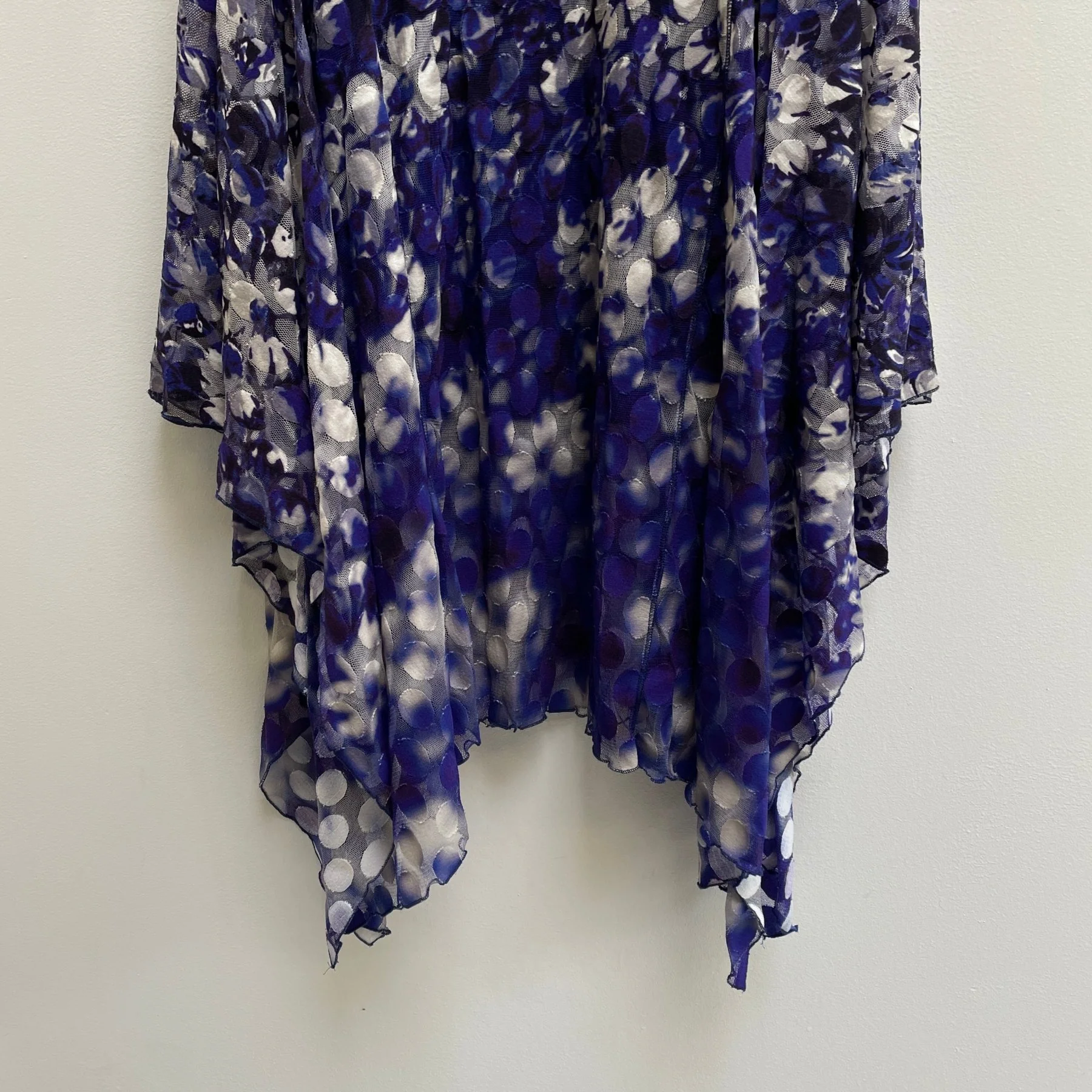 90s Jean Paul Gaultier SOLEIL Patterned Mesh Dress - Image 5