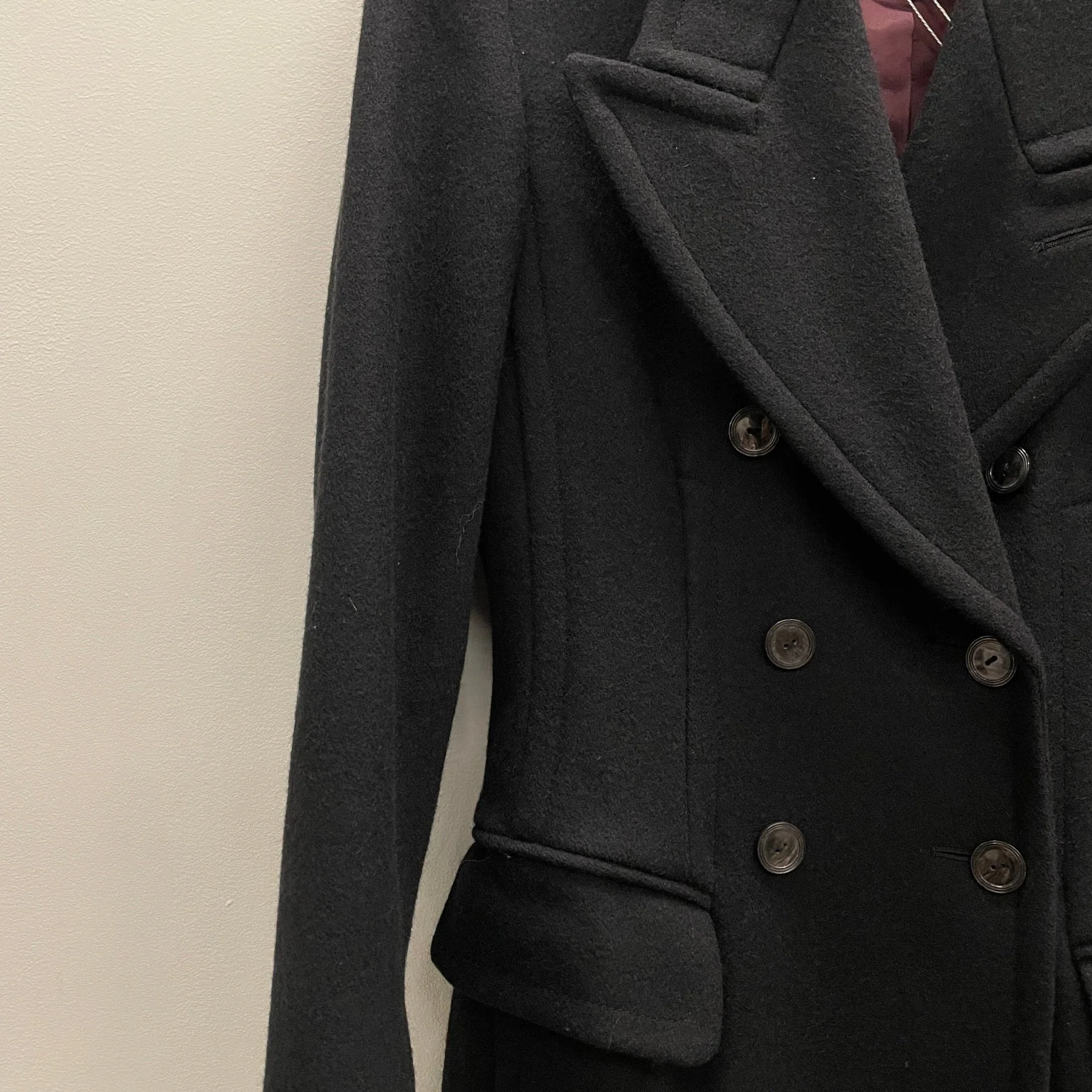 90s Jean Paul Gaultier Wool Top Coat - Image 4