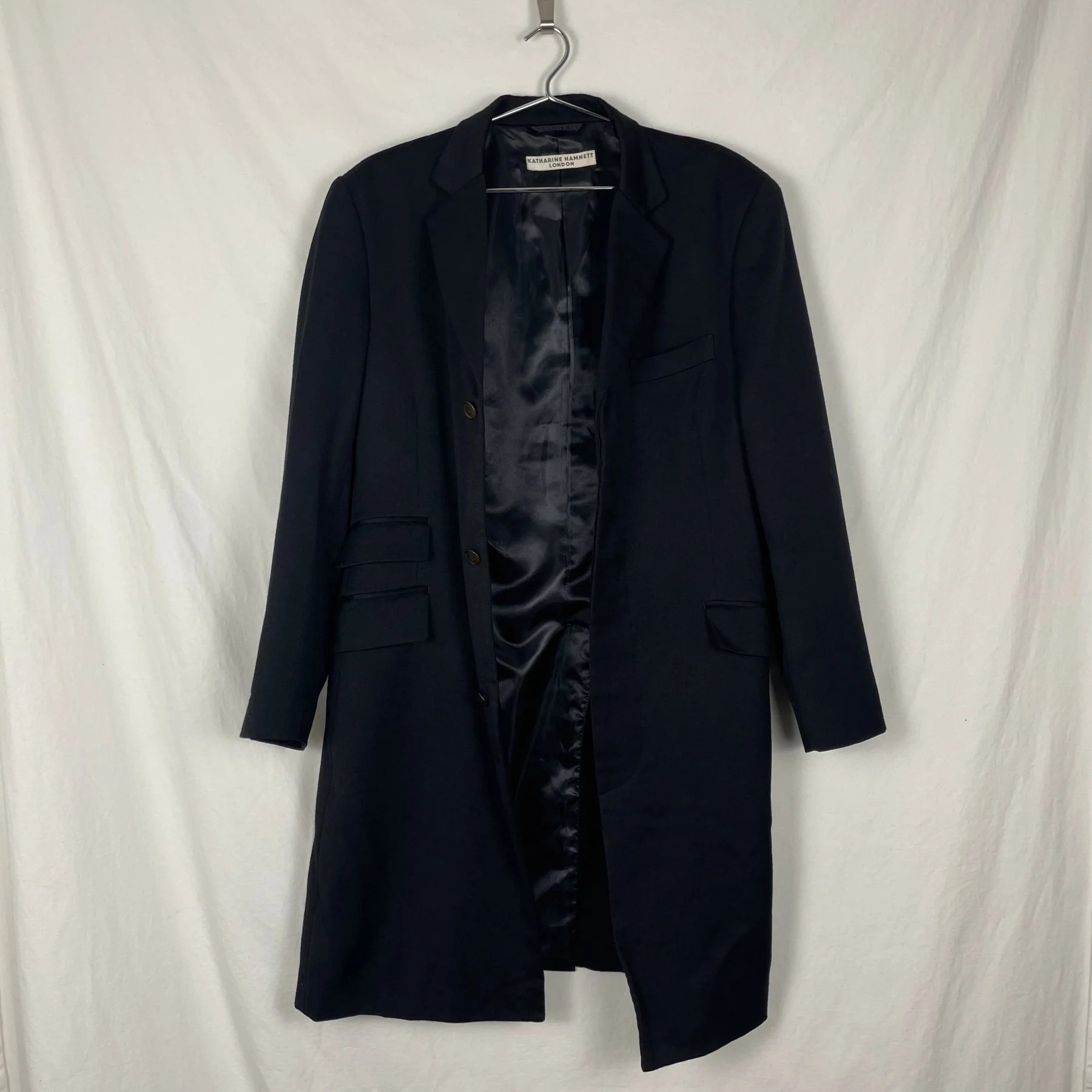 90s Katherine Hamnett London Chester Coat - Image 5