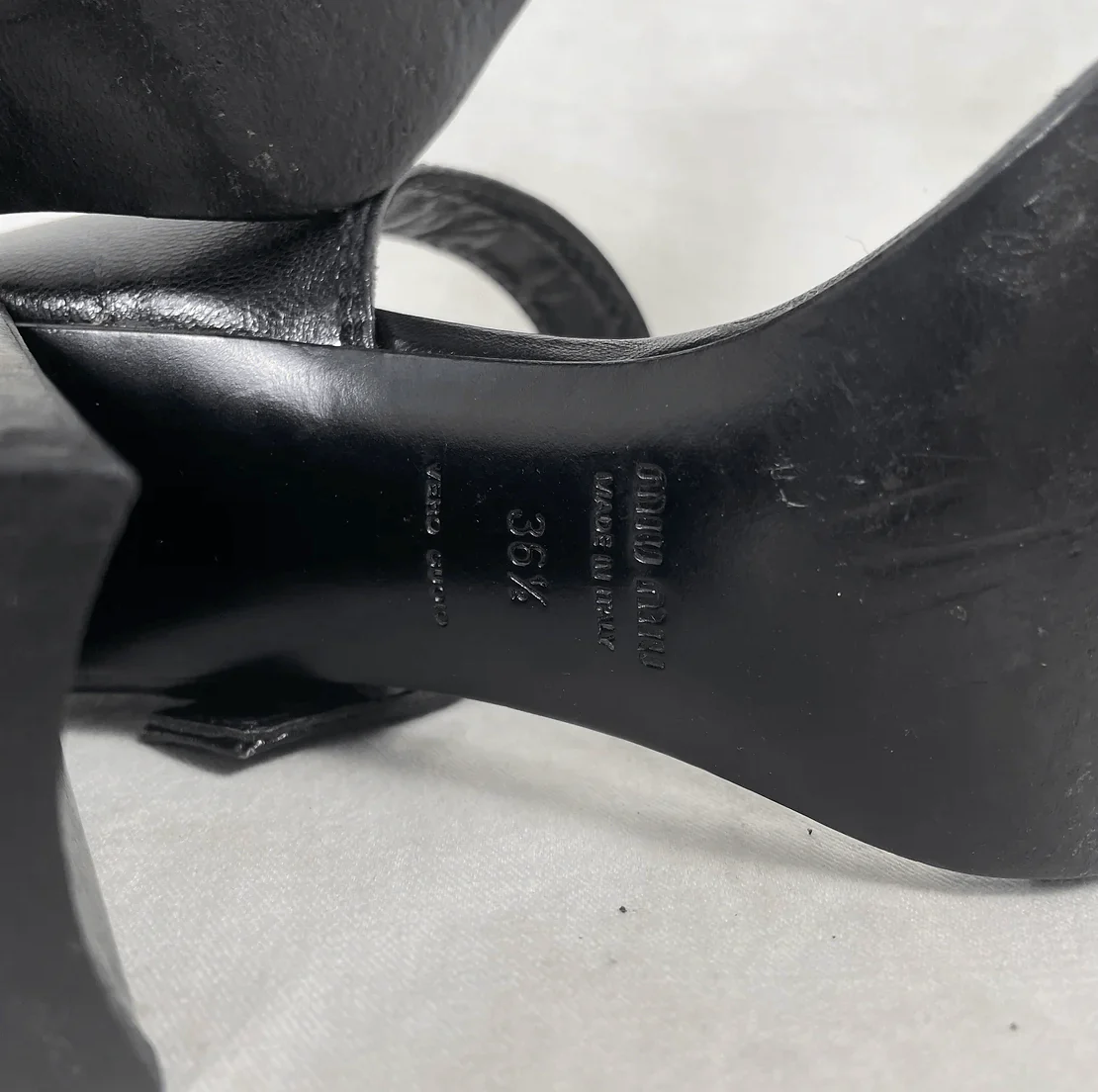 90s Miu Miu Strap Heels - Image 5