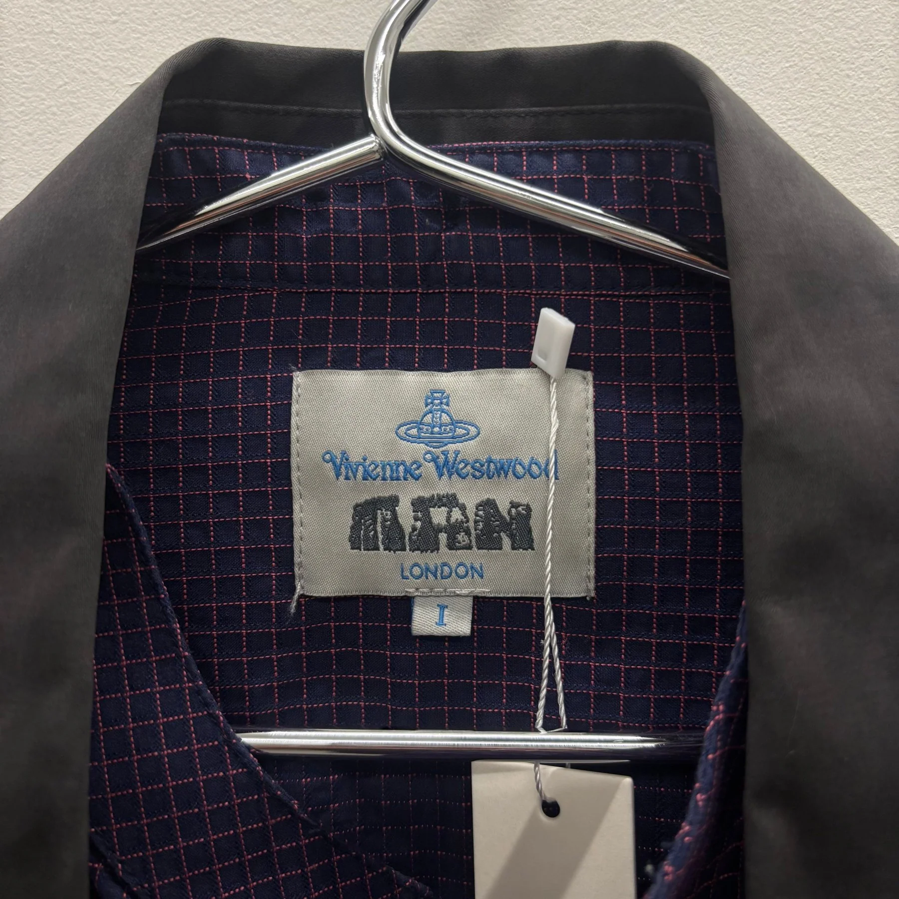 90s Vivienne Westwood Detachable Collar Button Up - Image 9