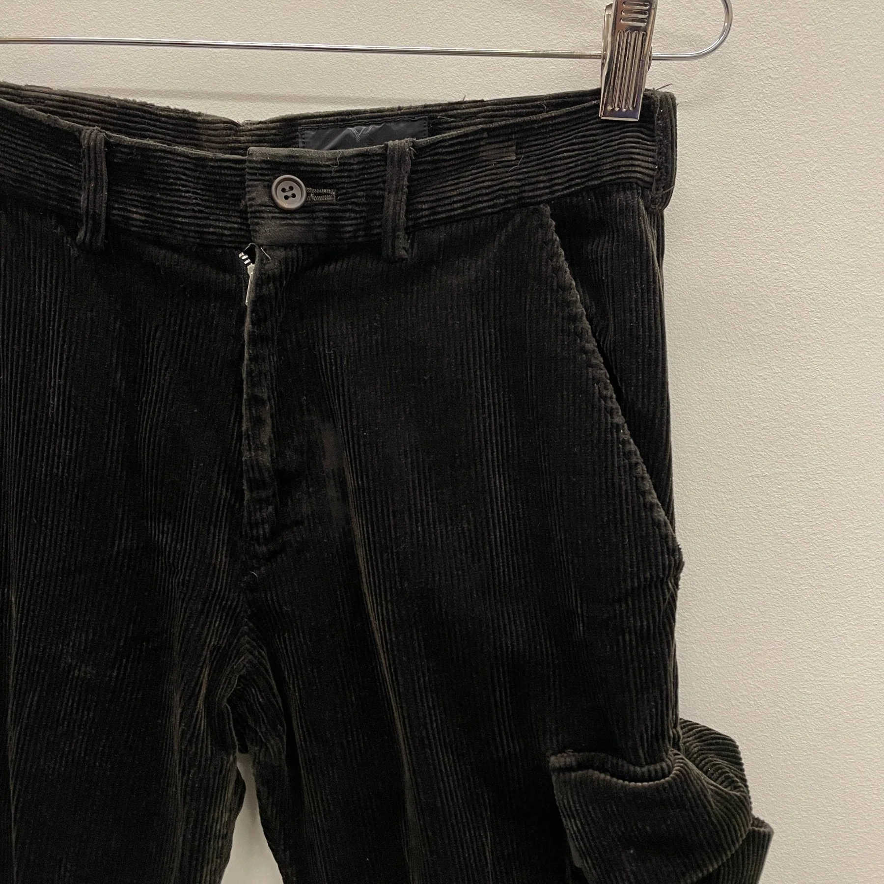90s Yohji Yamamoto Y’s Corduroy Cargo Pants - Image 3