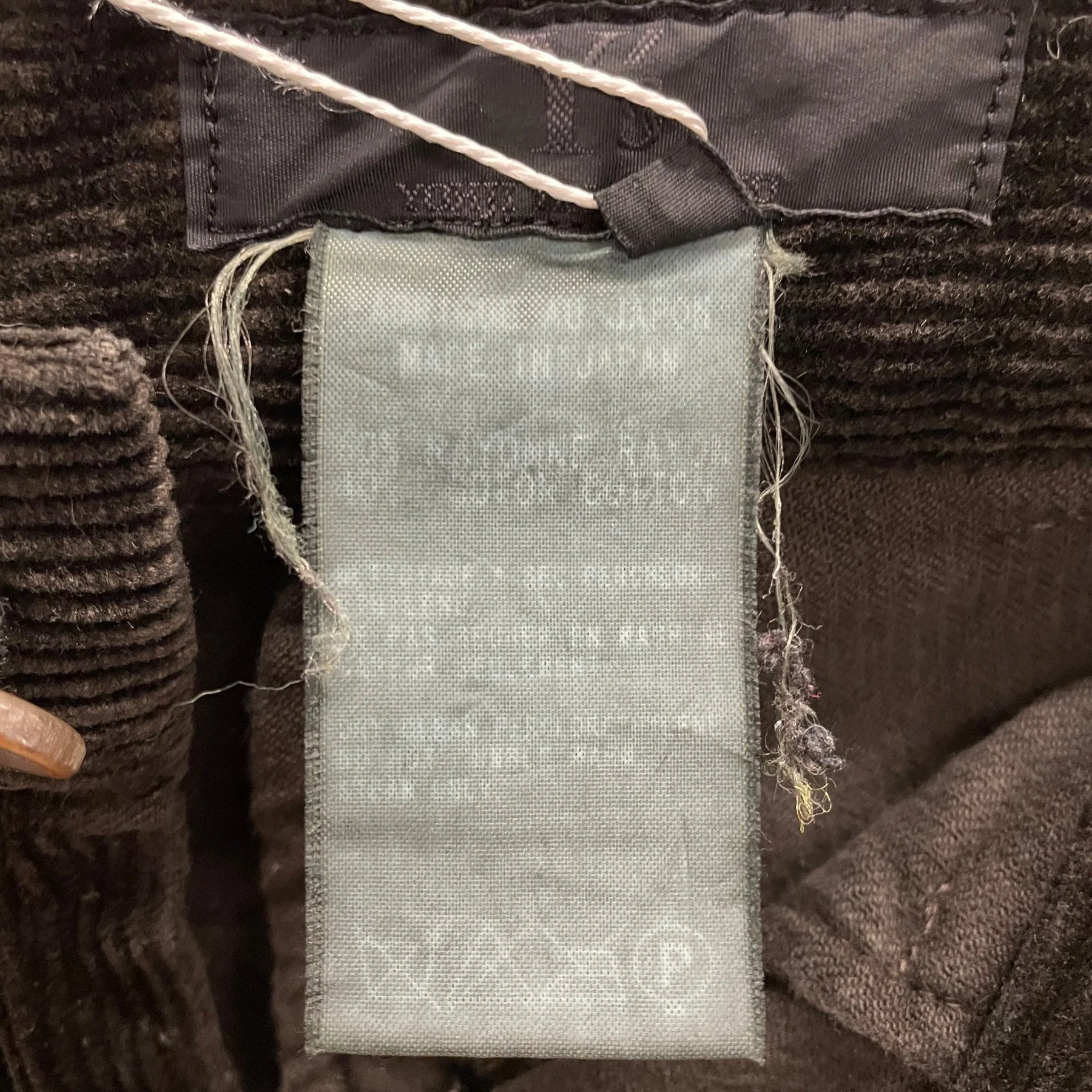 90s Yohji Yamamoto Y’s Corduroy Cargo Pants - Image 9