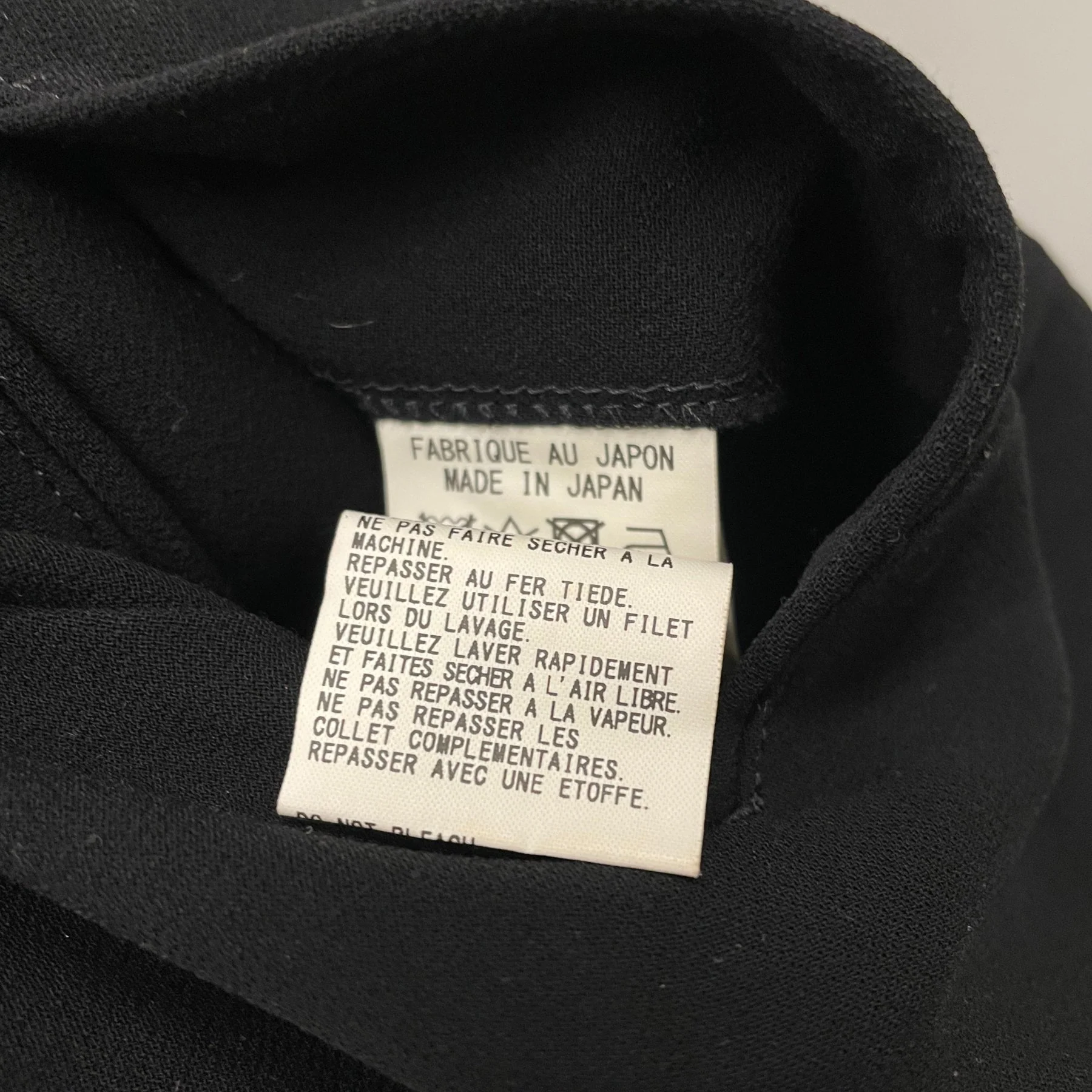 90s Yohji Yamamoto Y’s Elongated Wrinkled vest - Image 10