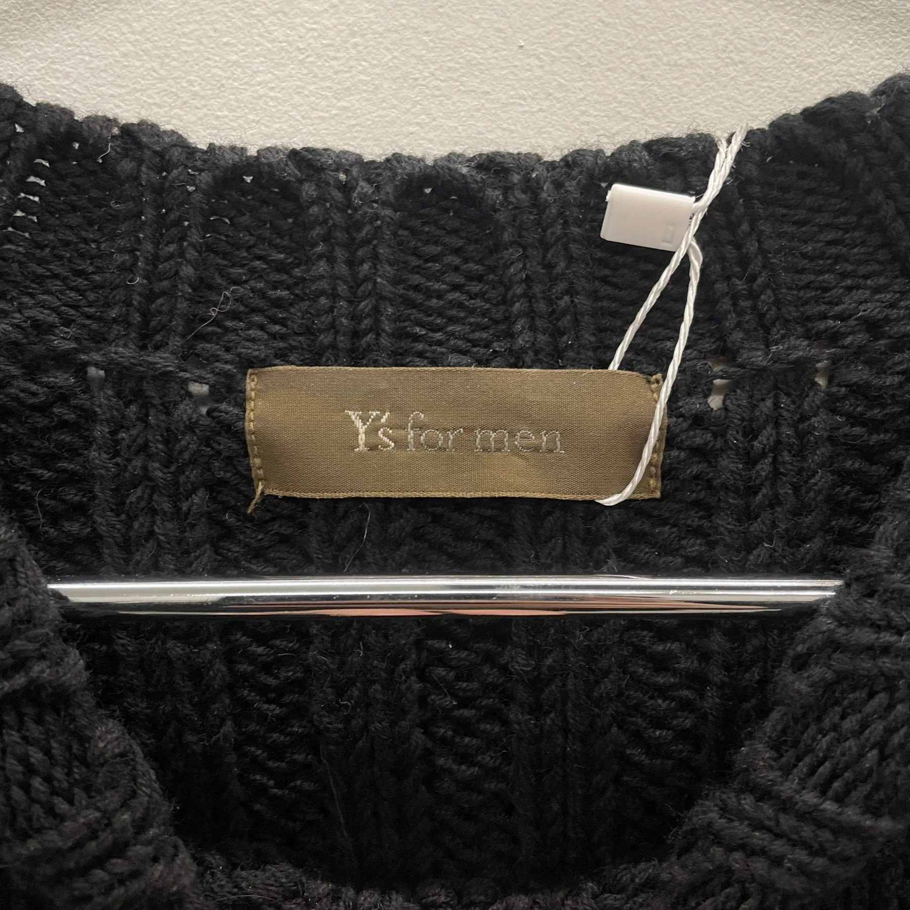 90s Yohji Yamamoto Y’s Wool Knit Sweater - Image 7