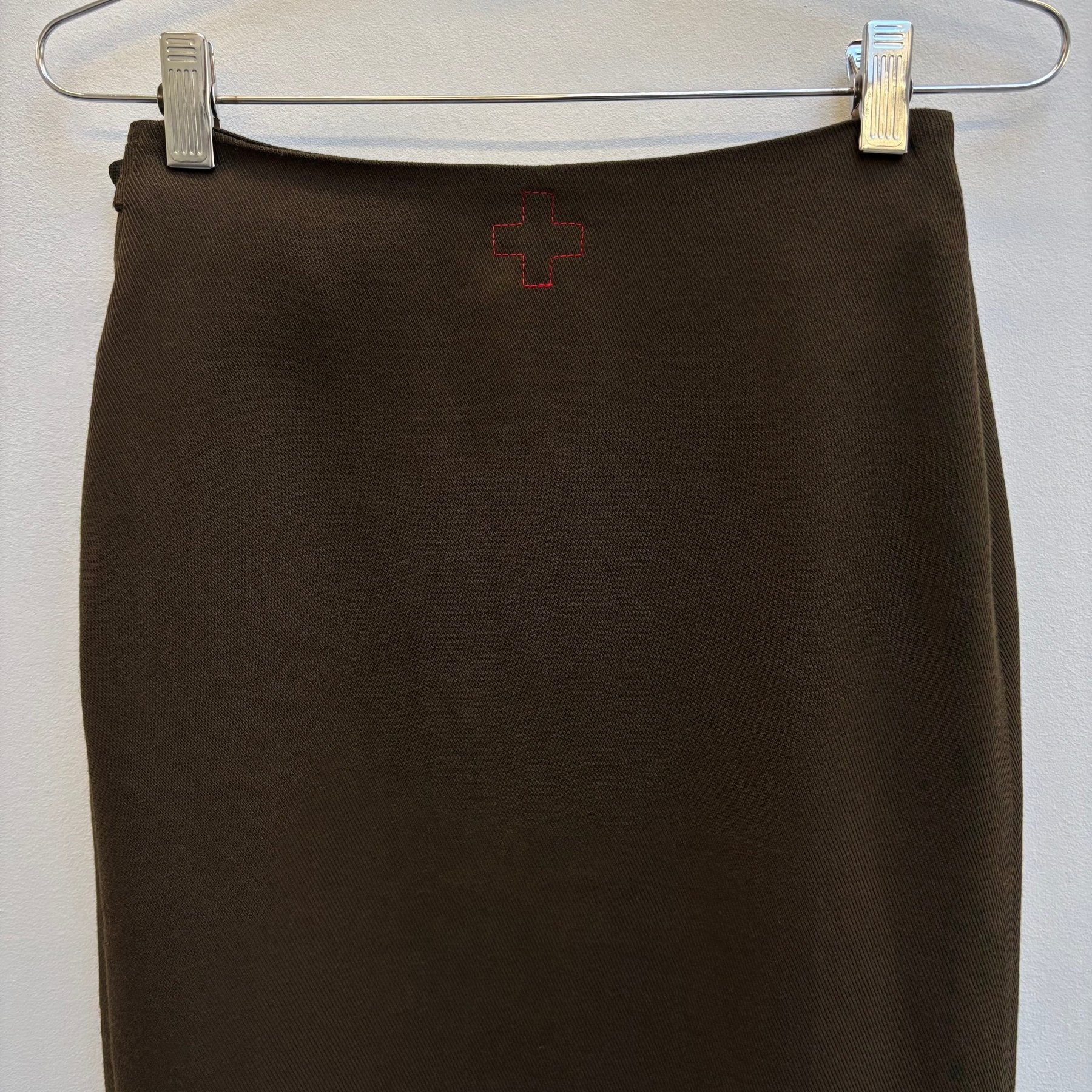 A.F. Vandevorst Wool Stirr Up Buckle Skirt - Image 6