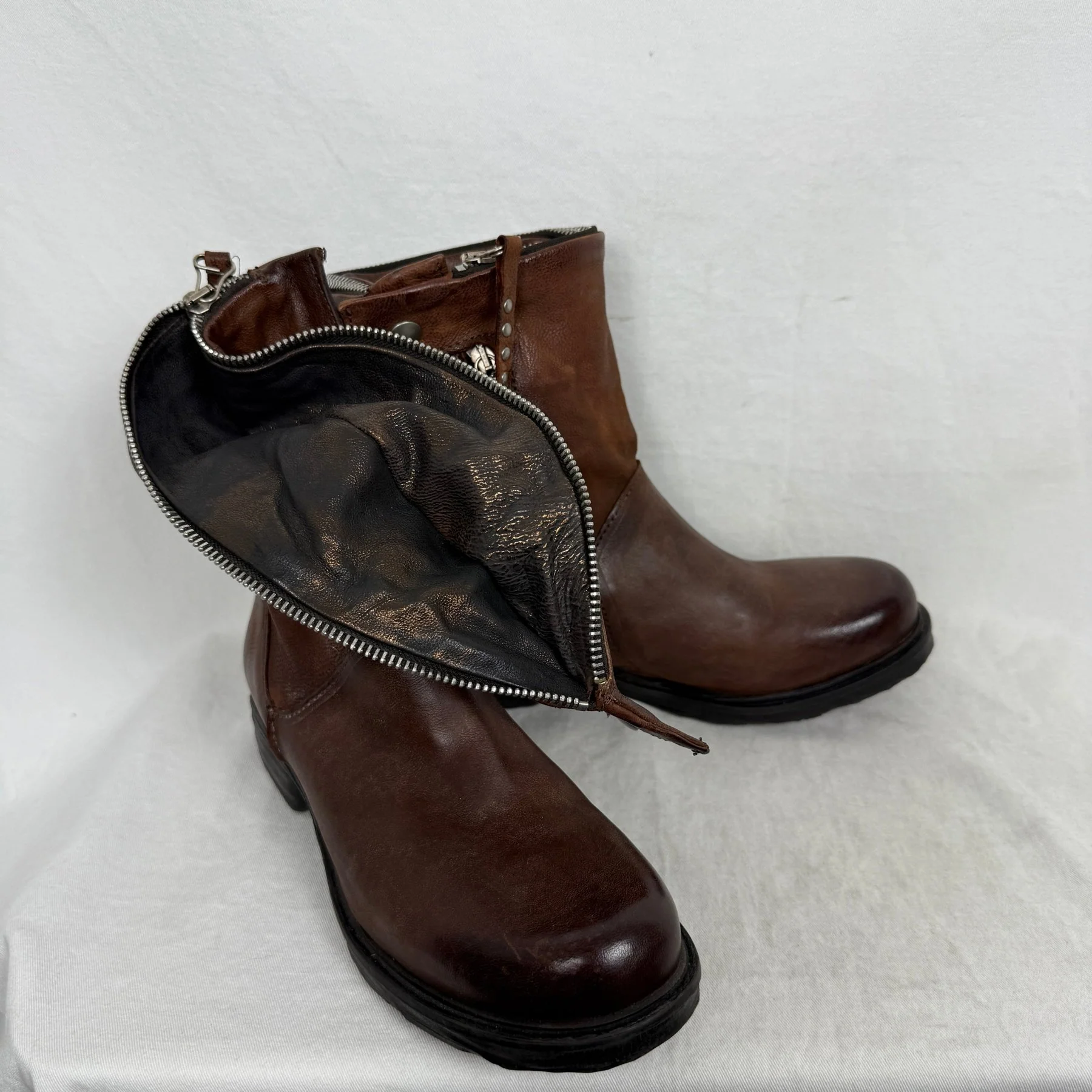 A.S. 98 Airstep Biker Zipper Boots - Image 6