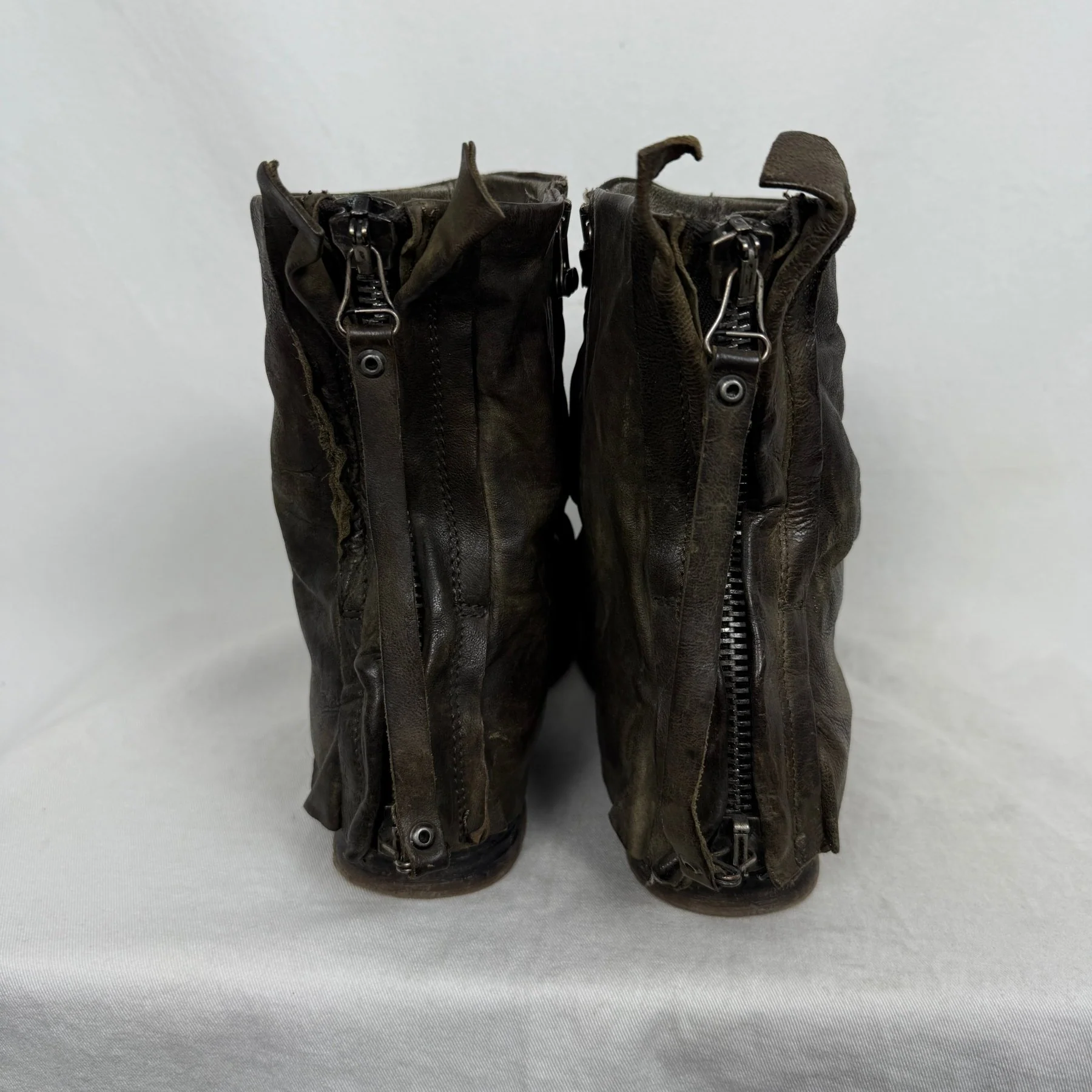 A.S.98 Layered Zipper Boot - Image 4
