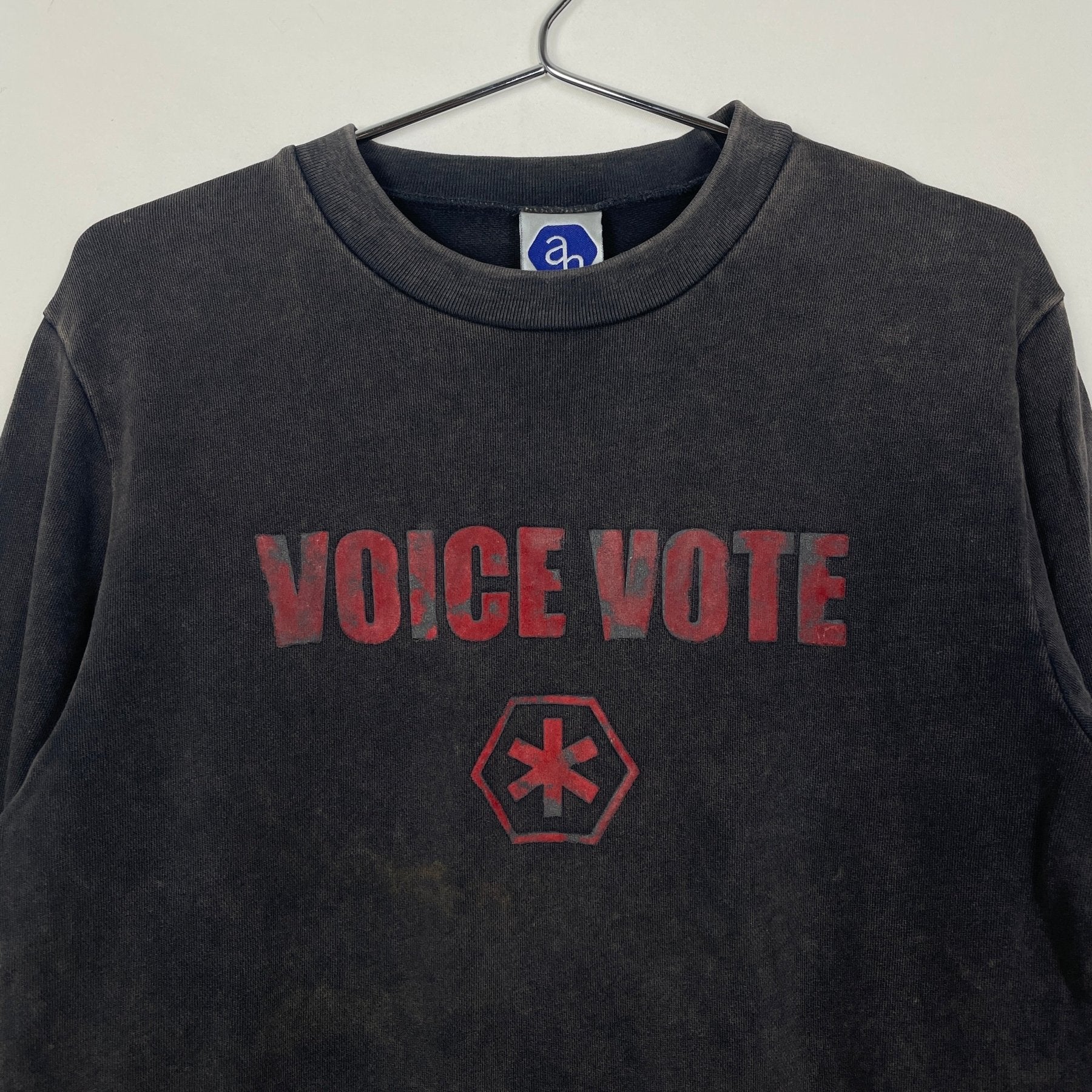 90s Abahouse Crewneck Sweater Faded Graphic - Image 3