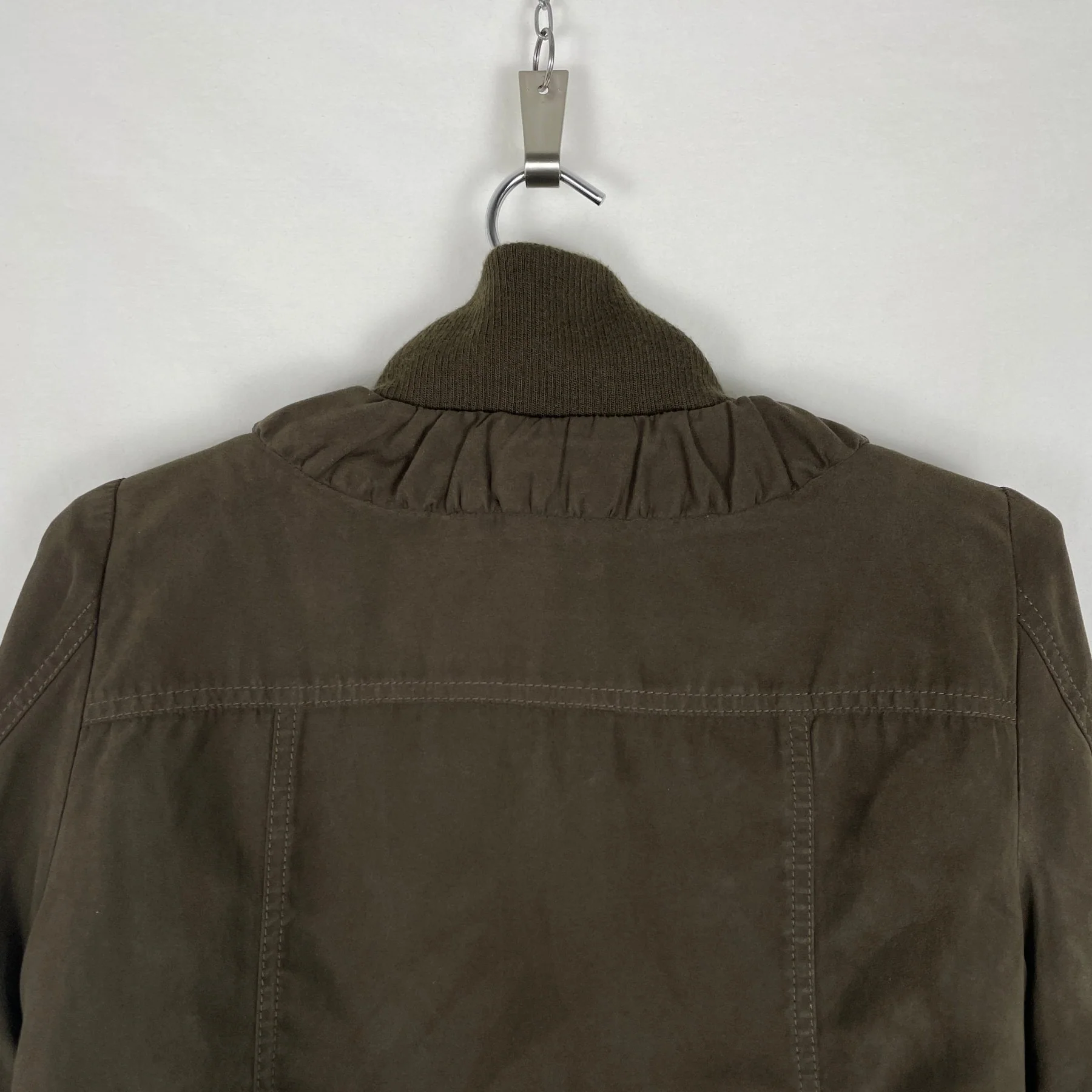 90s Abahouse Devinette 2in1 Fur Lined Military Jacket - Image 7