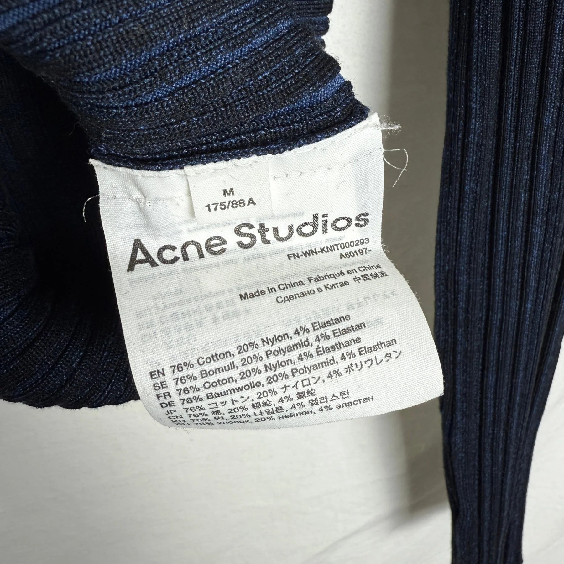 Acne Studios Micro Pleated Longsleeve Blouse - Image 7