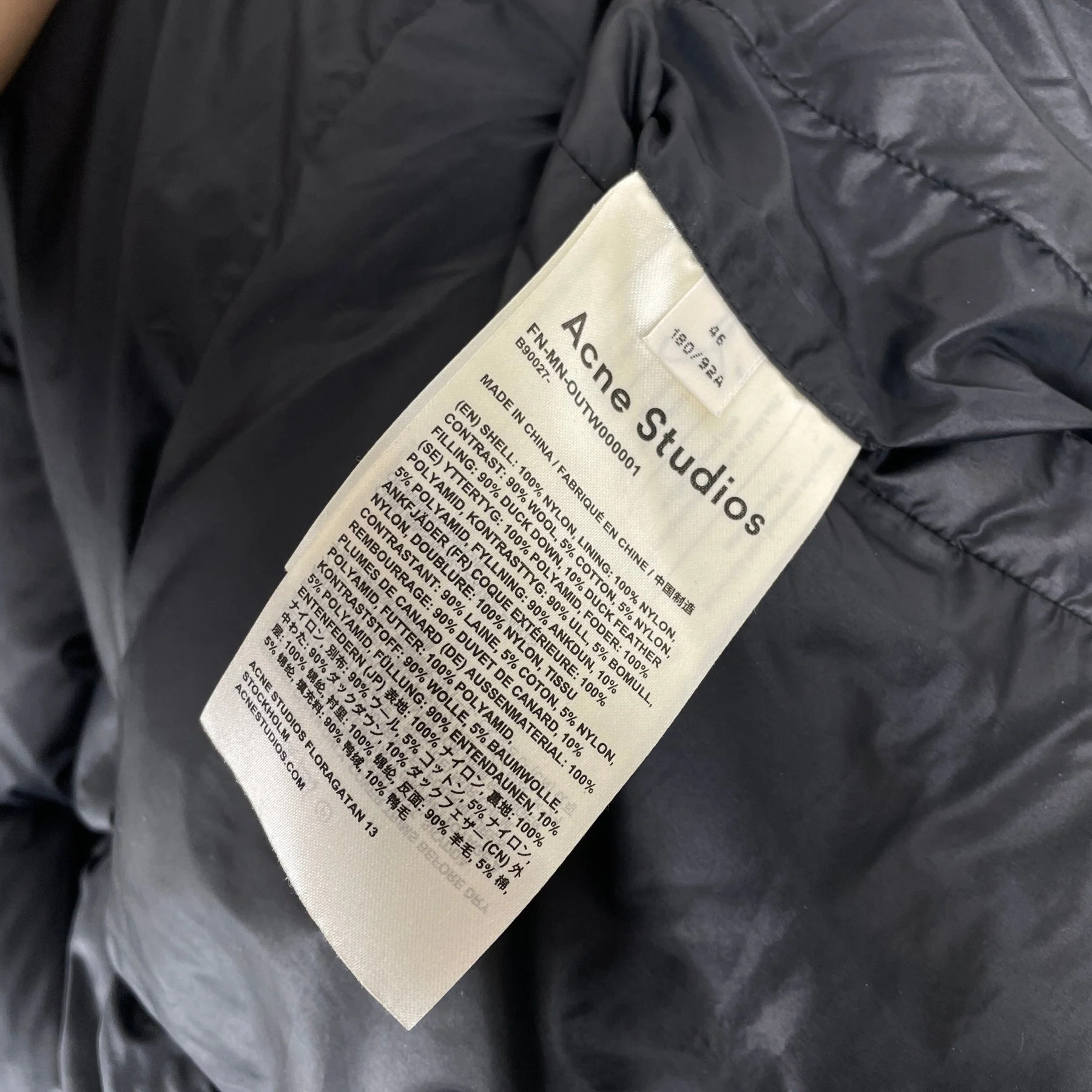 Acne Studios Puff Jacket - Image 8