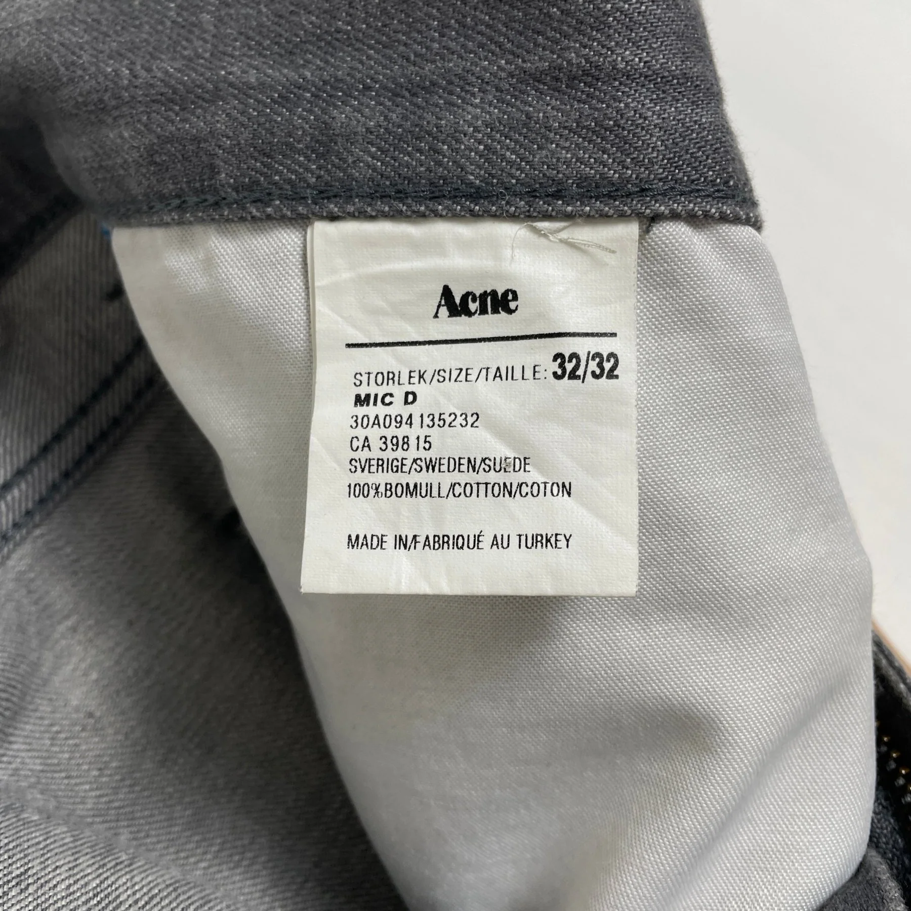 Acne Studios Straight Leg Jeans - Image 13
