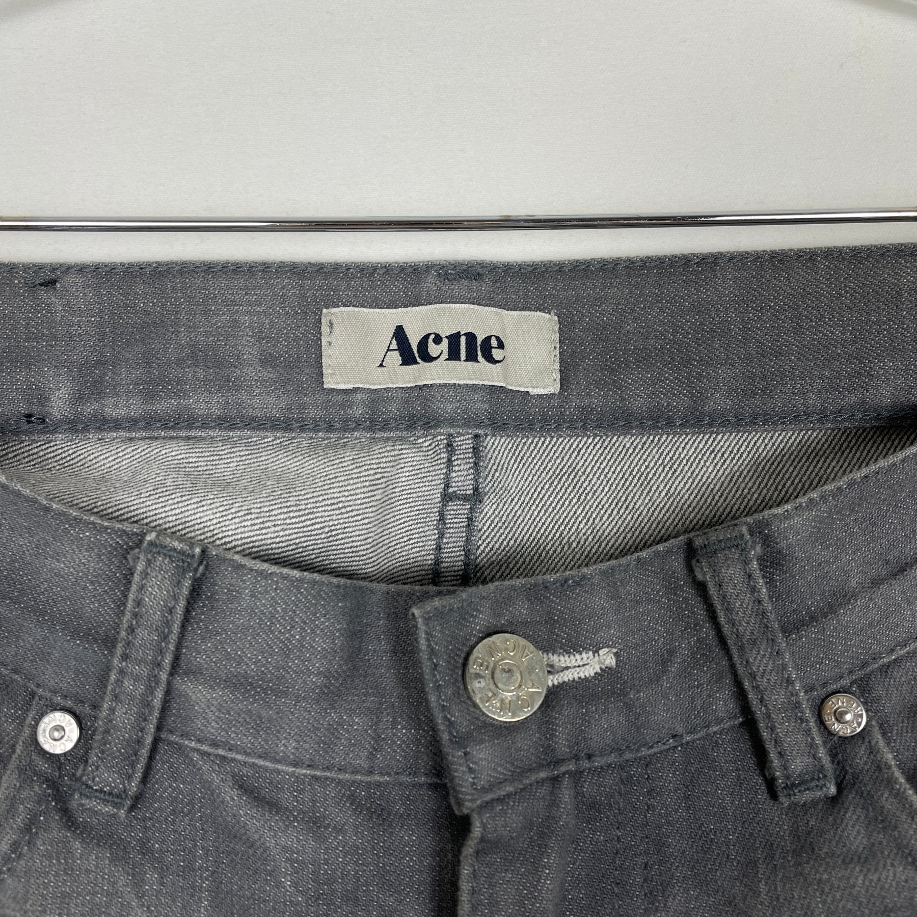 Acne Studios Straight Leg Jeans - Image 4