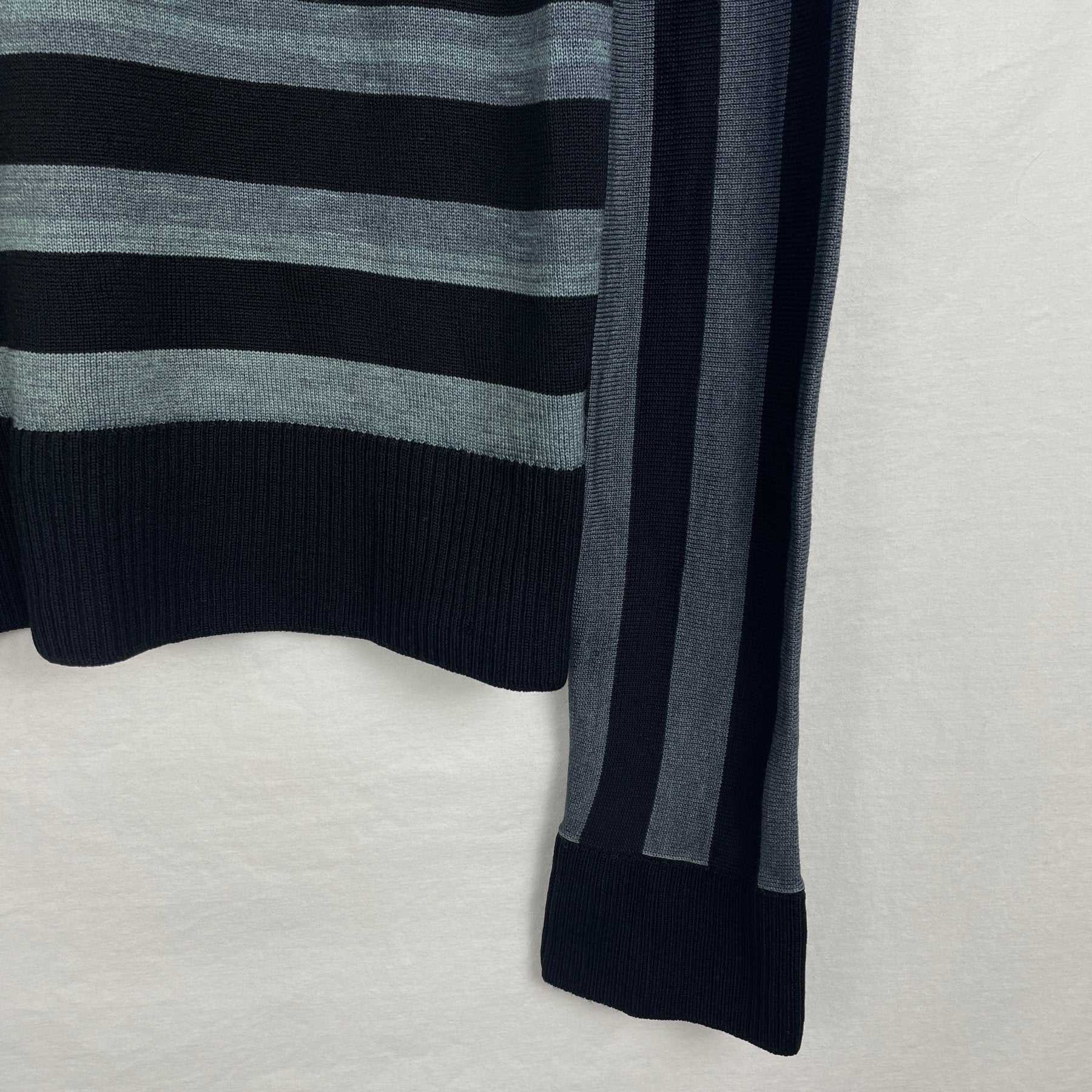 Alexander McQueen Striped Light Weight Sweater - Image 4