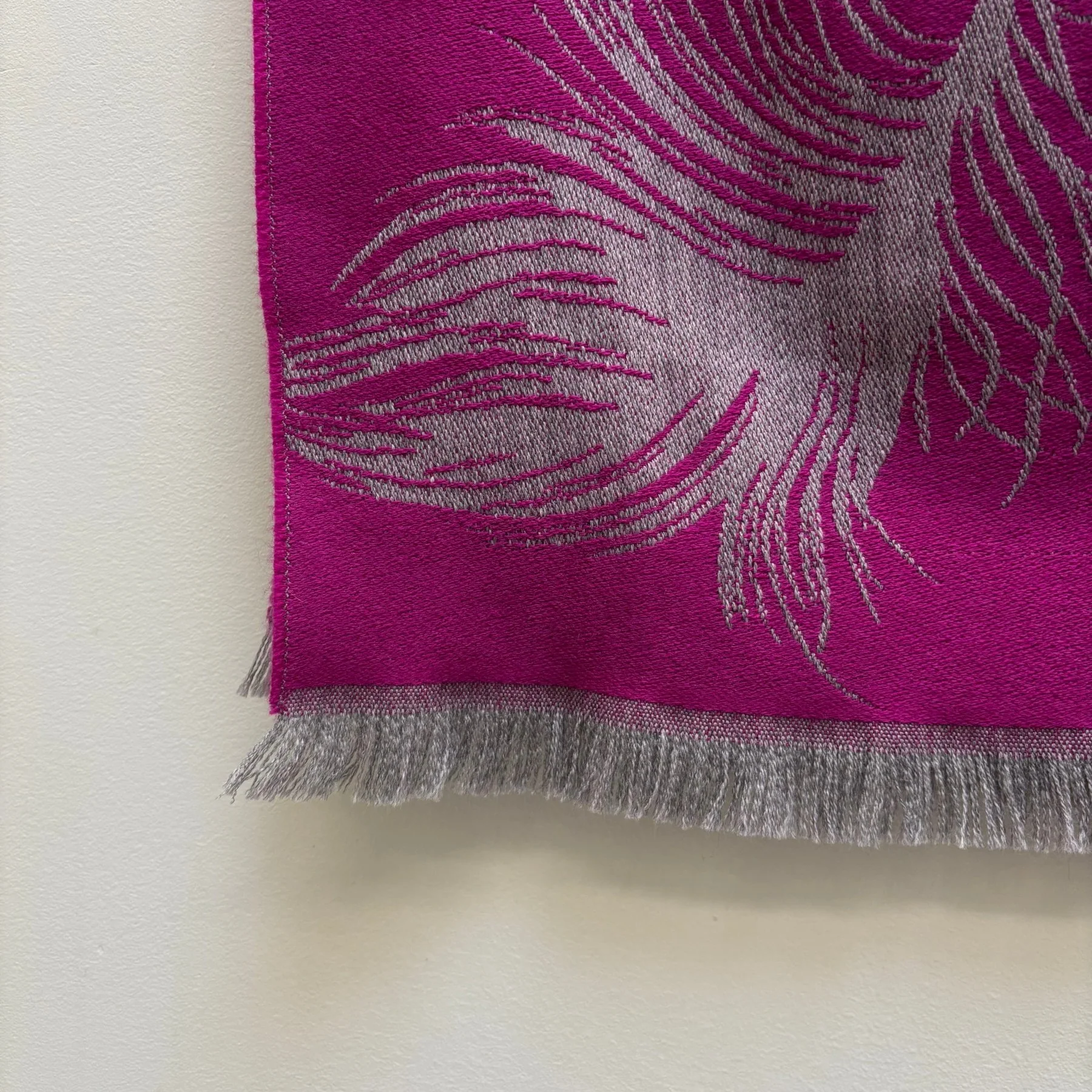 Alexander McQueen Wool Skull Scarf - Image 4