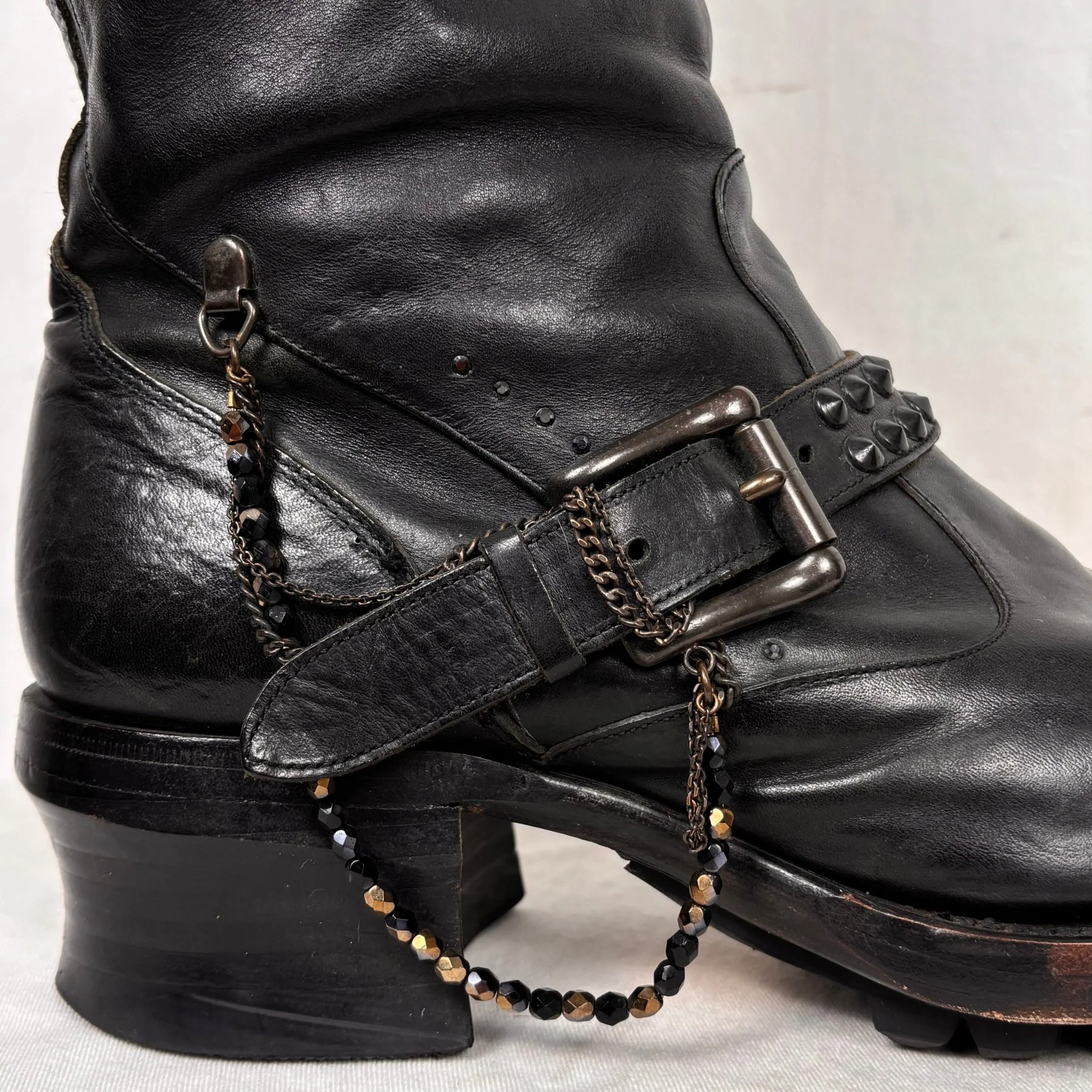 00s Alfredo Bannister Fur Lined Boots - Image 6