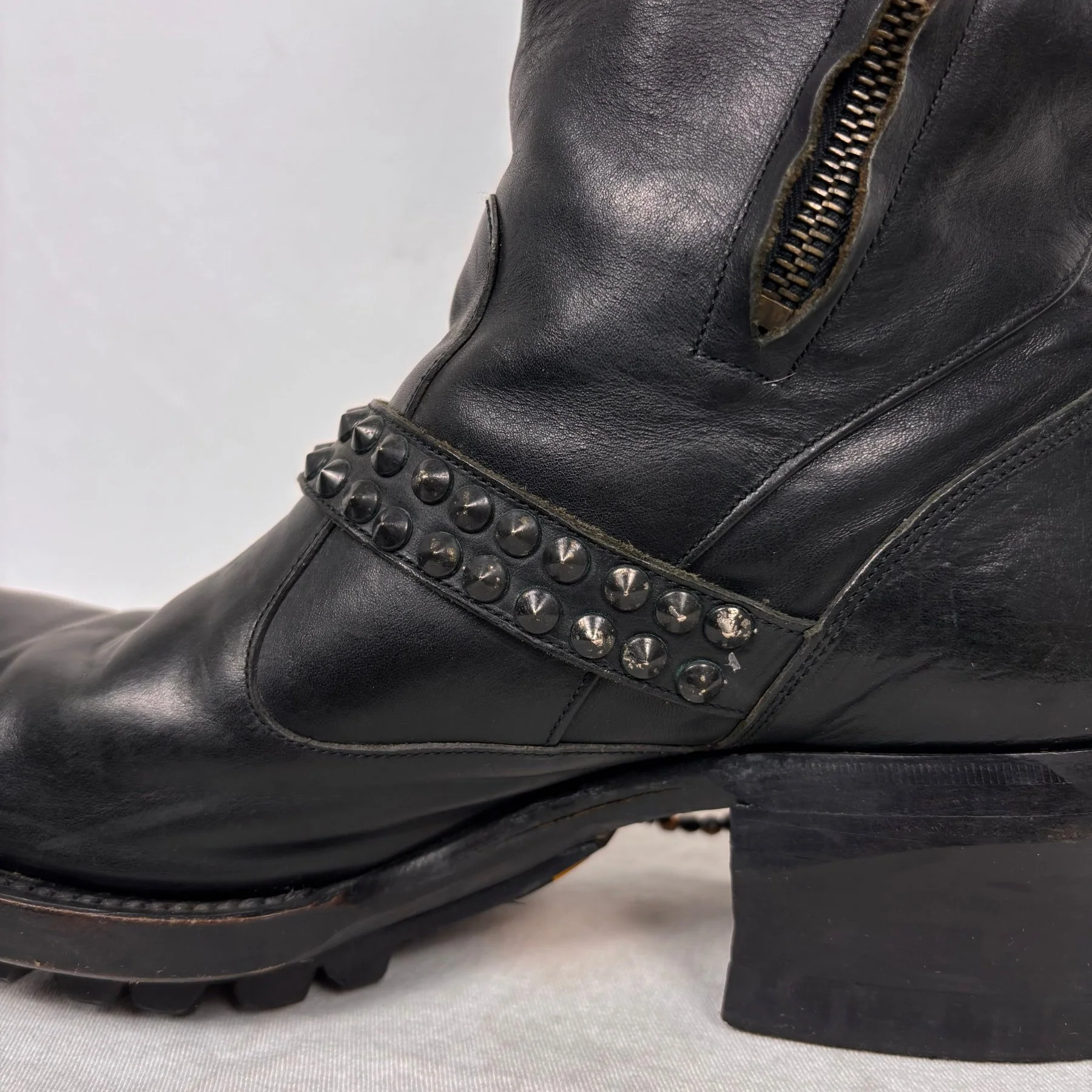 00s Alfredo Bannister Fur Lined Boots - Image 9