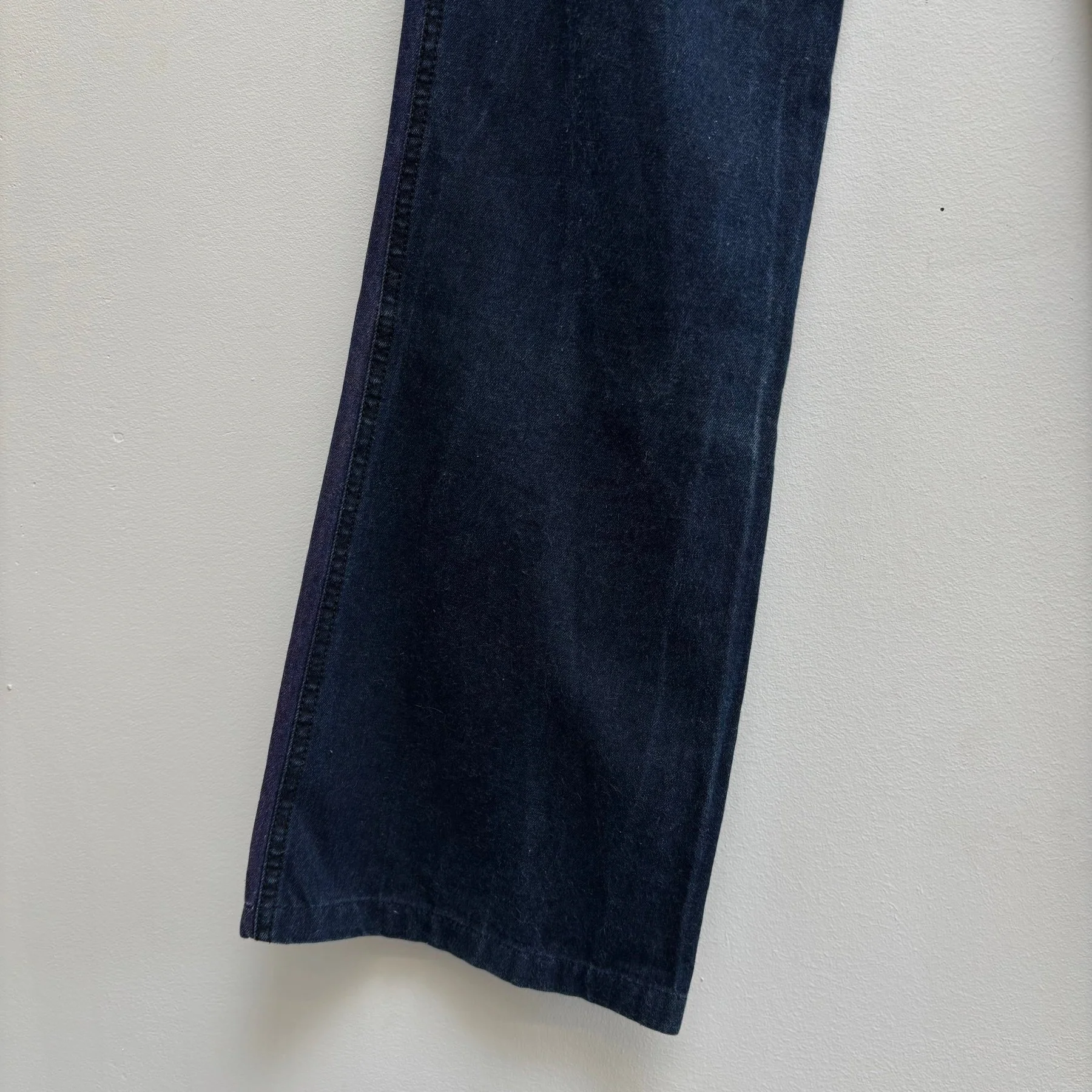 Ann Demeulemeester Front Dye Wide Leg Jeans - Image 13