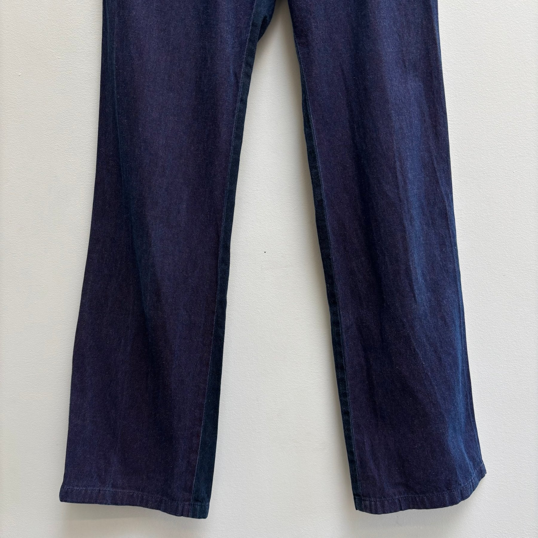 Ann Demeulemeester Front Dye Wide Leg Jeans - Image 4