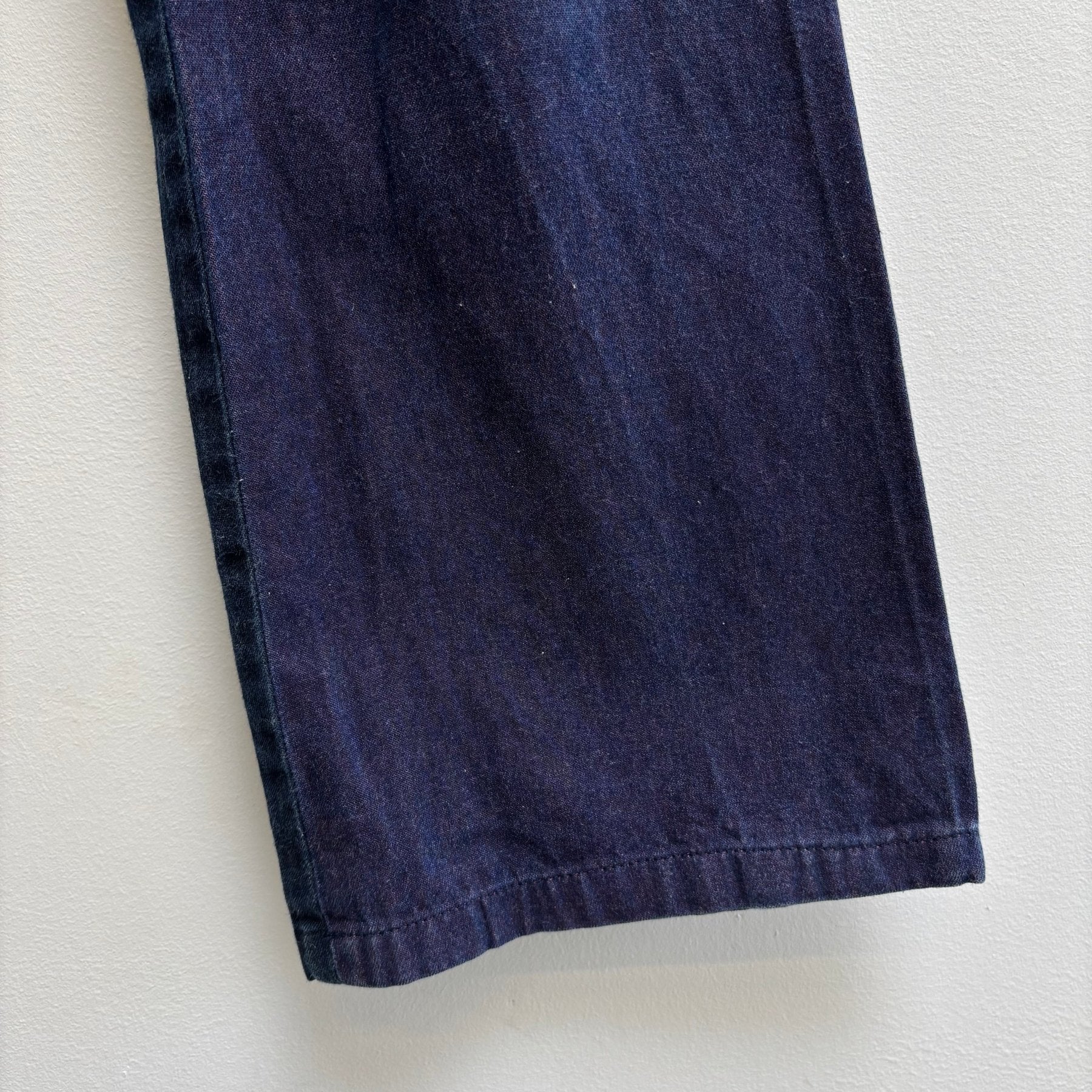 Ann Demeulemeester Front Dye Wide Leg Jeans - Image 8