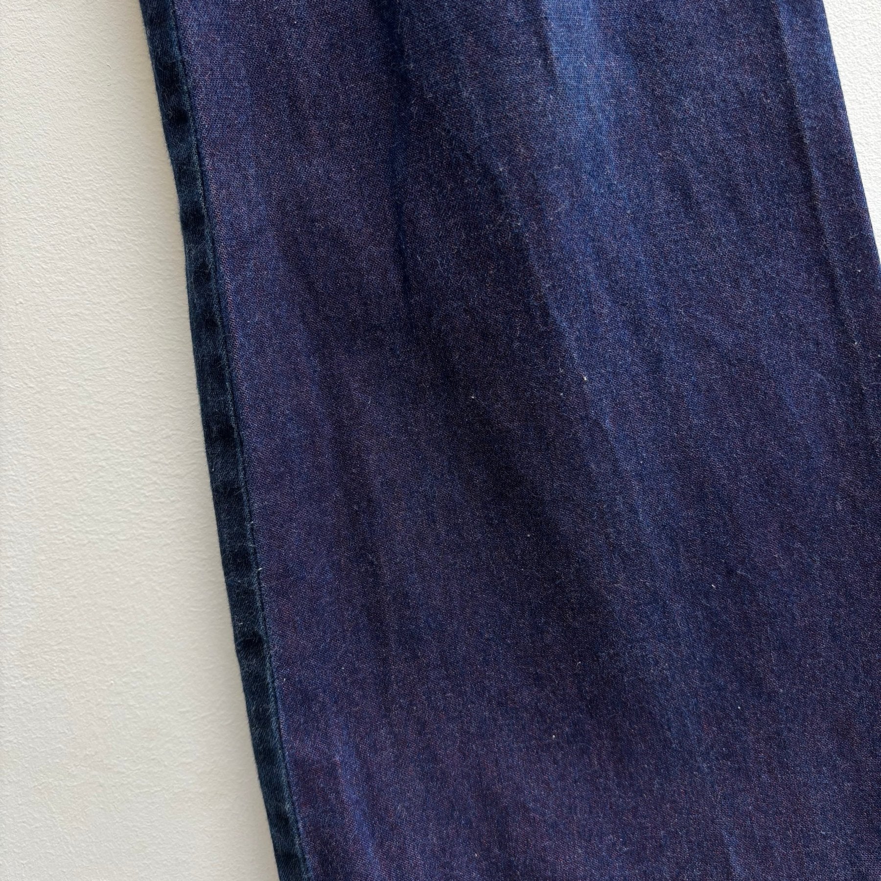 Ann Demeulemeester Front Dye Wide Leg Jeans - Image 9