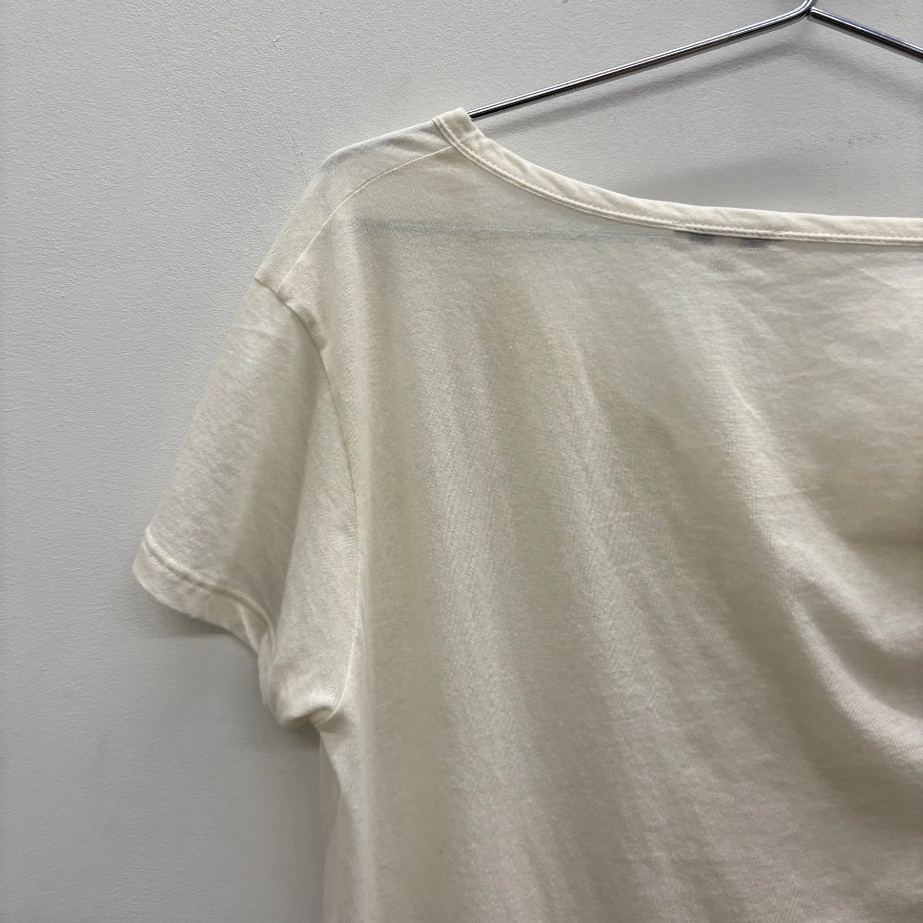Ann Demeulemeester Off The Shoulder Sheer Top - Image 8