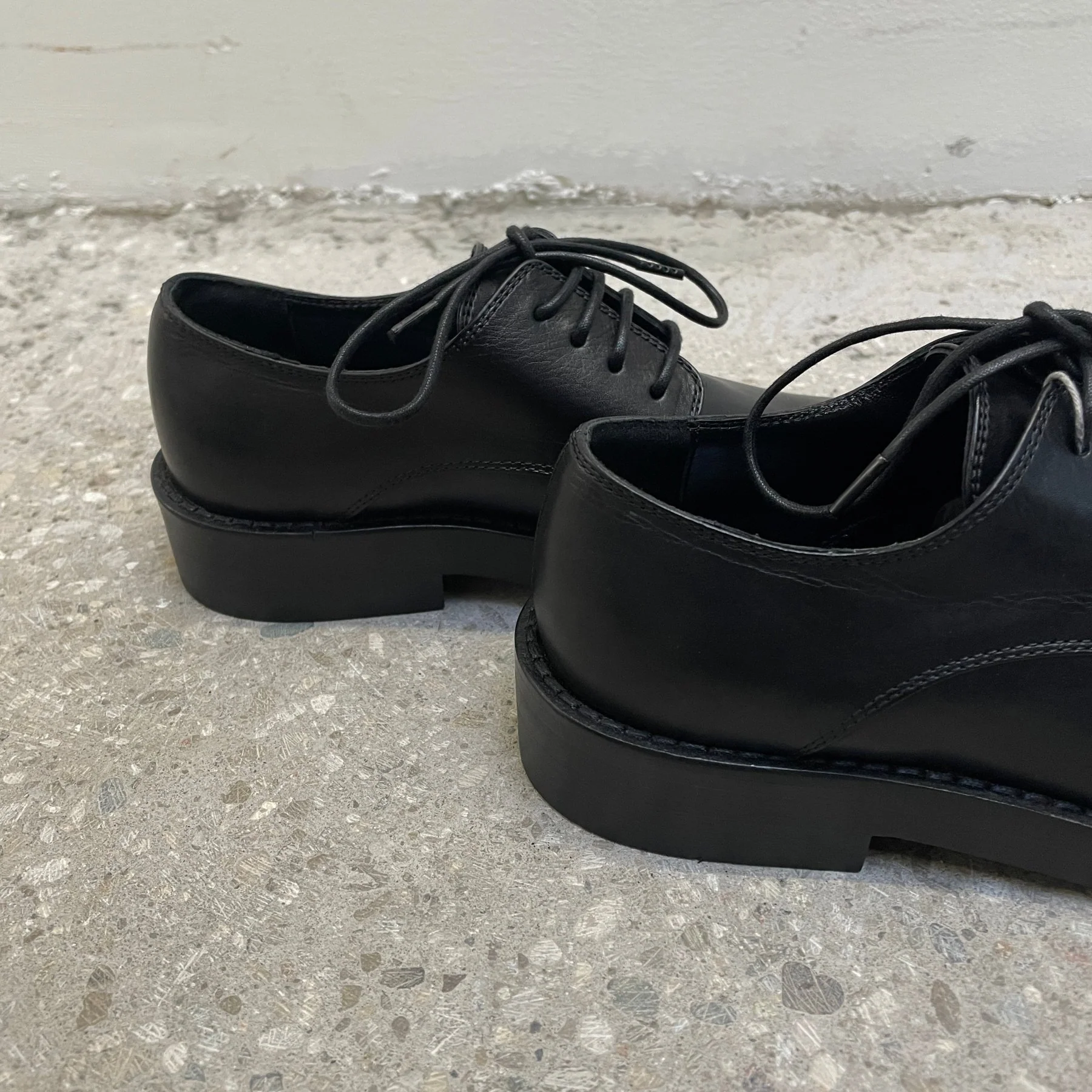 Ann Demeulemeester Olivier Lace Up Splash Derbies - Image 6