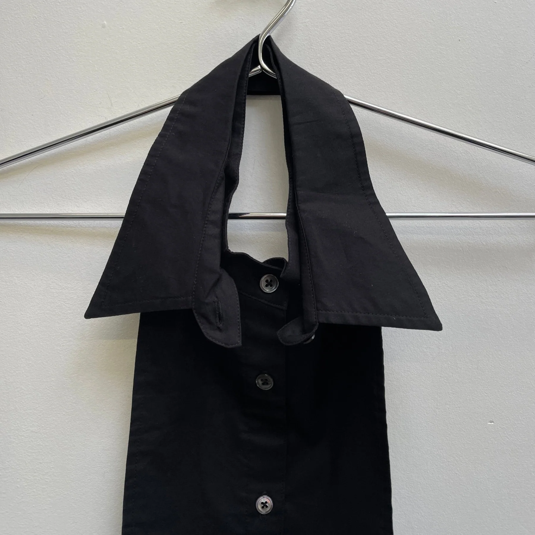 Ann Demeulemeester Shirt-Insert Button Up Blouse - Image 3